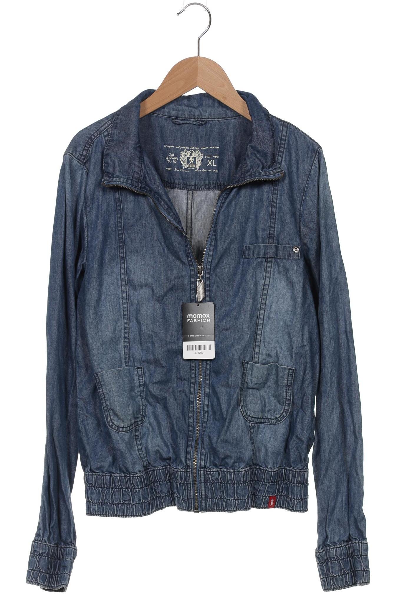

edc by Esprit Damen Jacke, marineblau, Gr. 44
