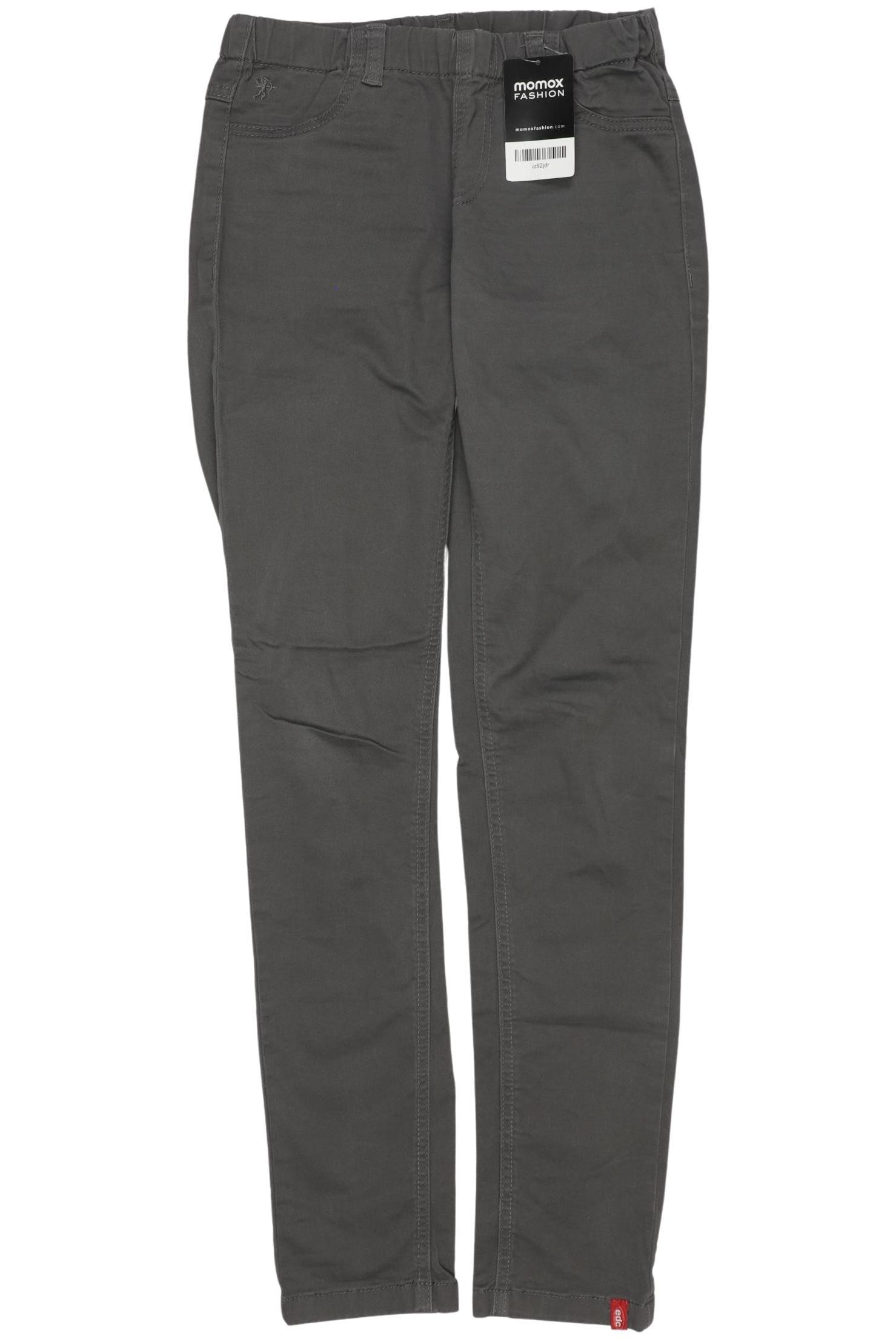 

edc by Esprit Damen Stoffhose, grau, Gr. 34