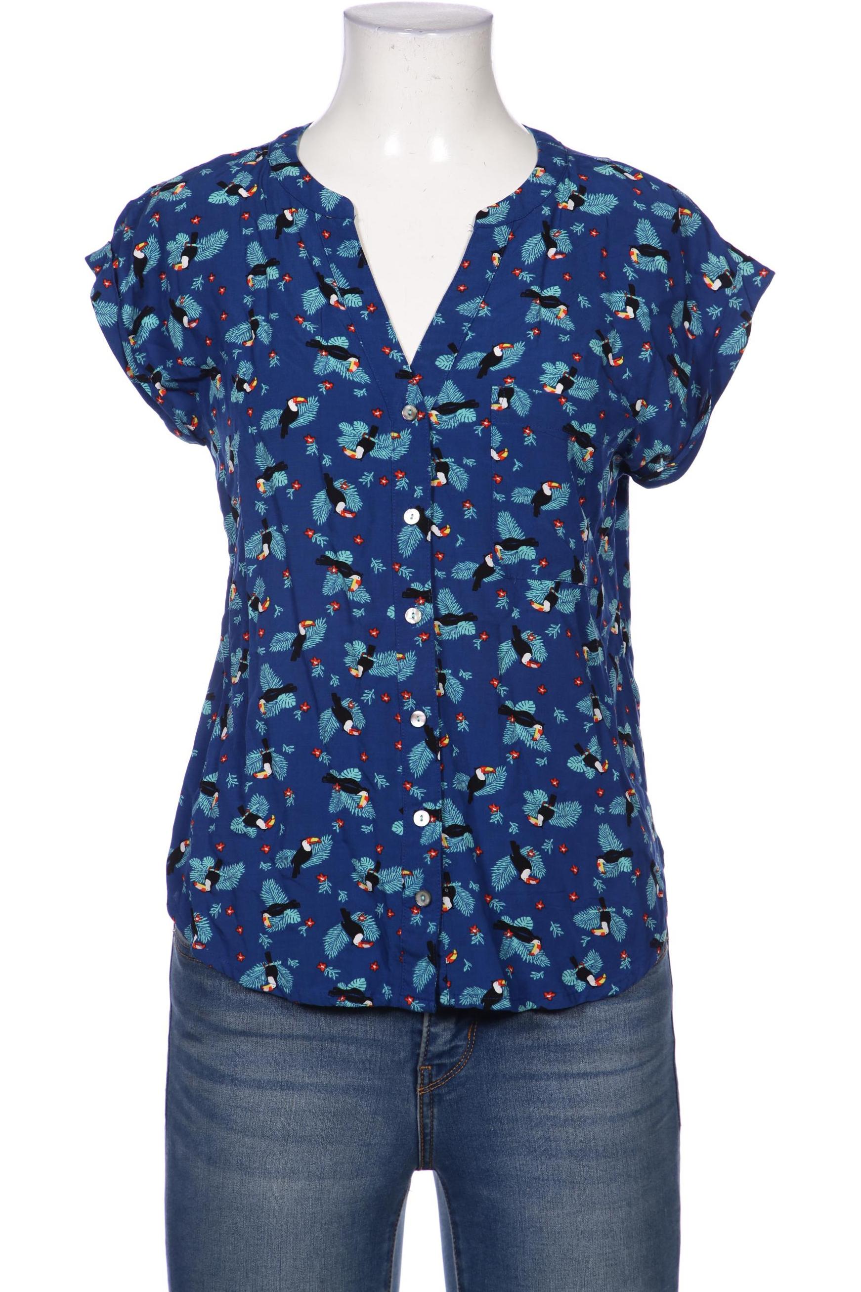 

edc by Esprit Damen Bluse, marineblau, Gr. 34
