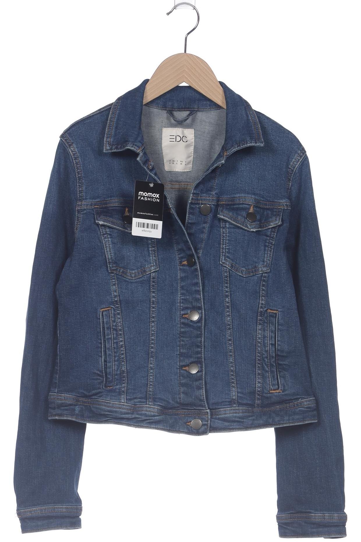 

edc by Esprit Damen Jacke, marineblau, Gr. 38