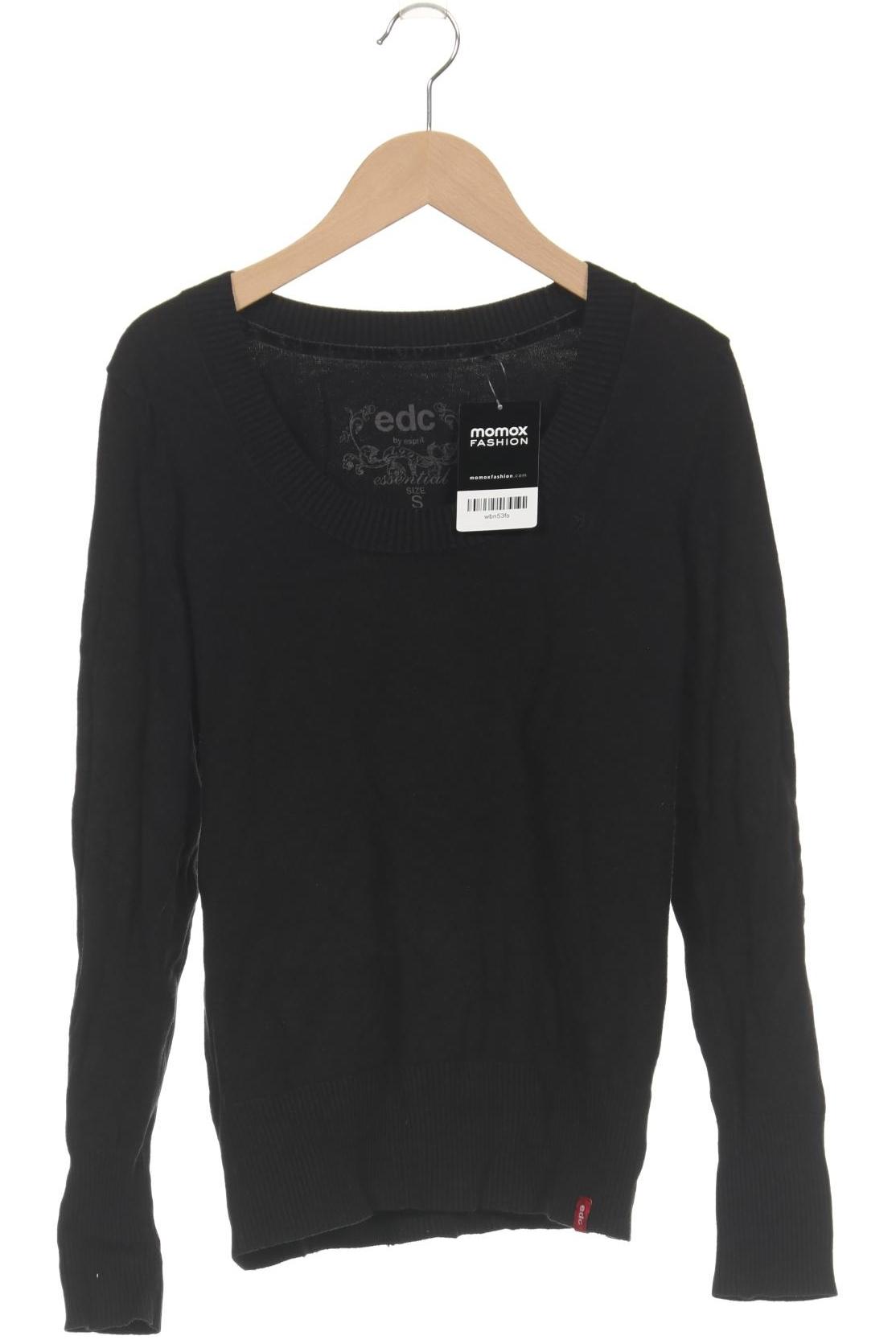 

edc by Esprit Damen Pullover, schwarz, Gr. 36