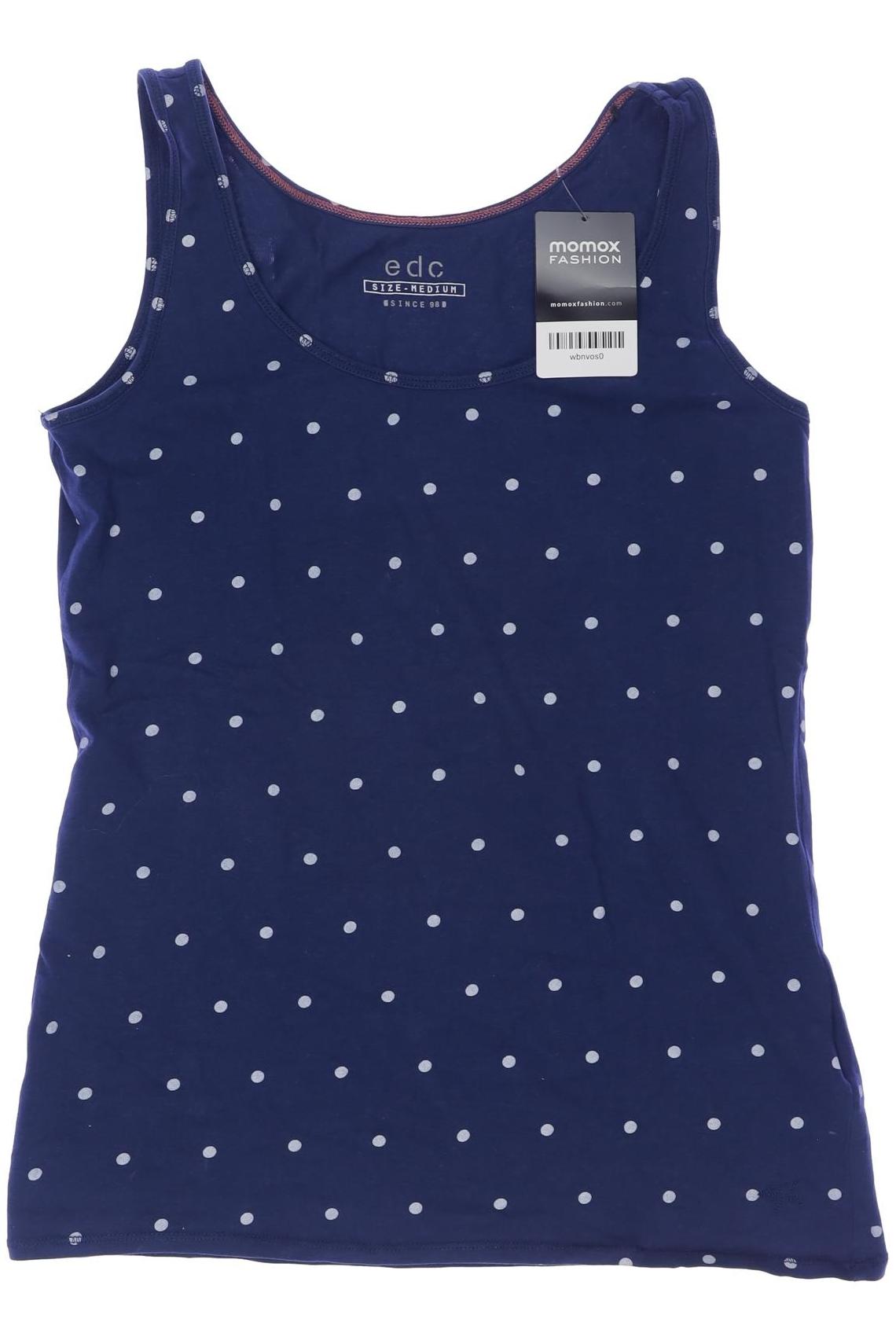

edc by Esprit Damen Top, blau, Gr. 38