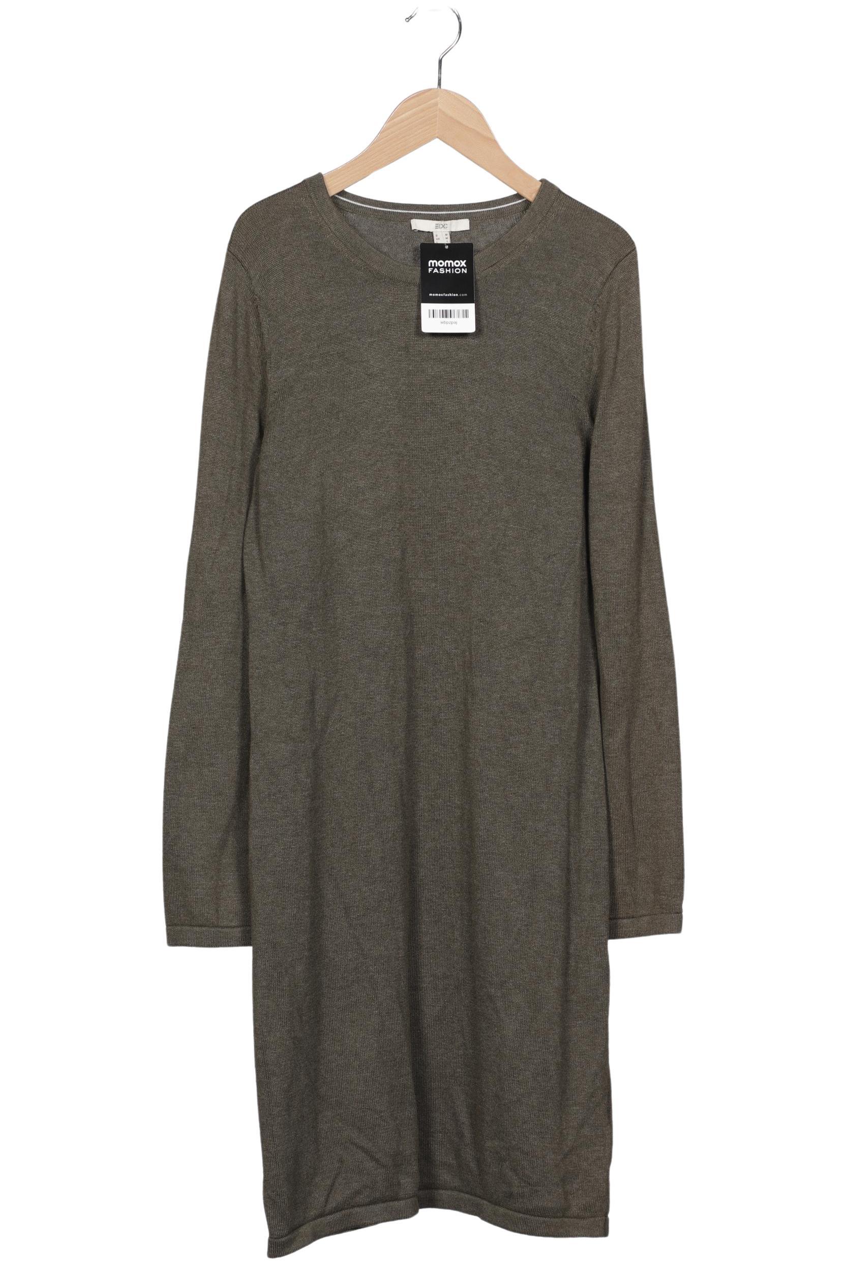 

edc by Esprit Damen Kleid, grün, Gr. 38