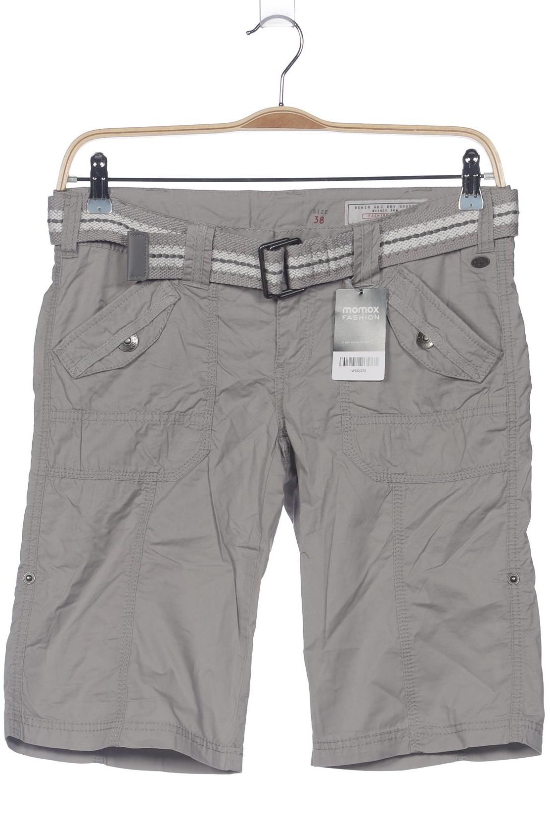 

edc by Esprit Damen Shorts, grau, Gr. 38