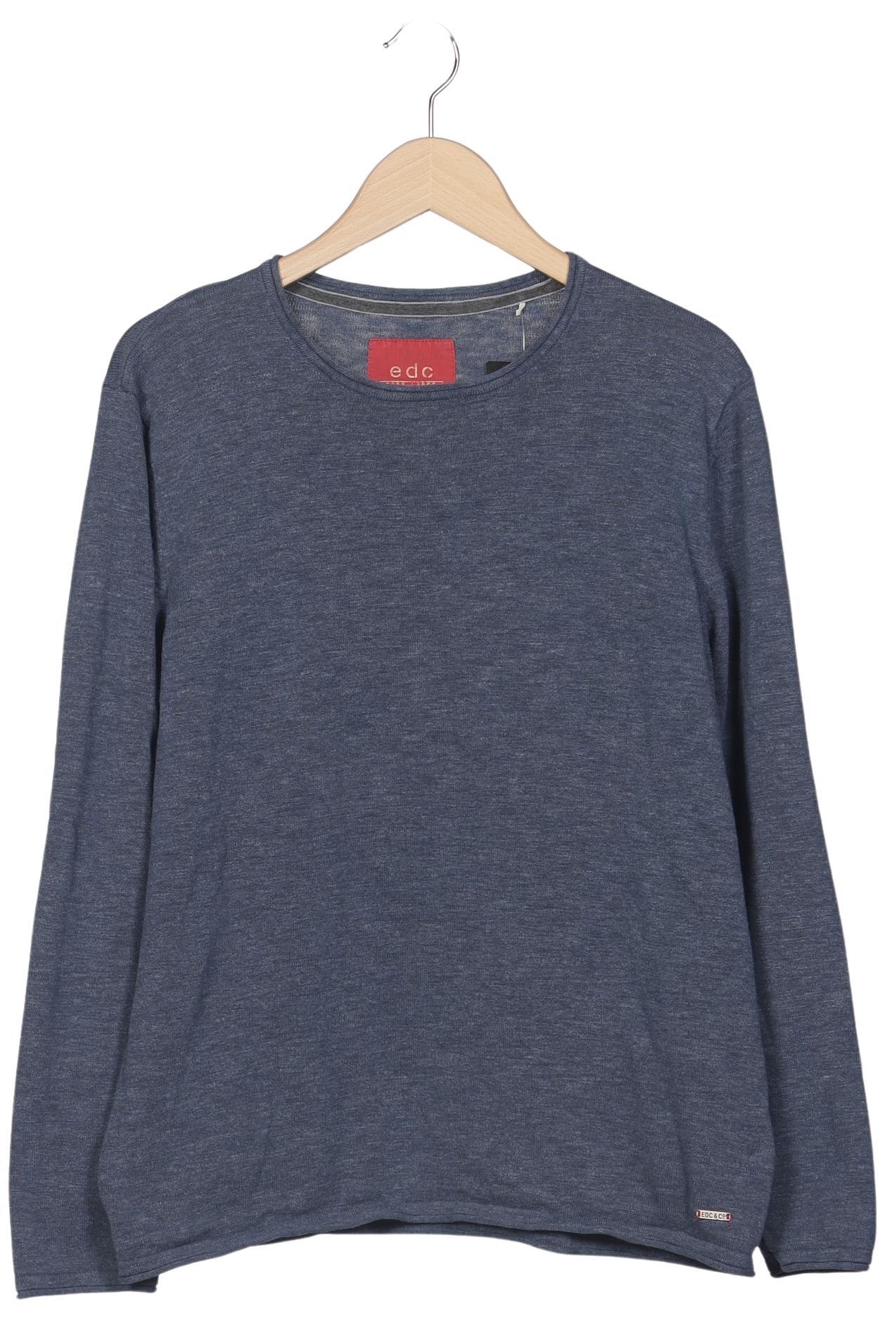 

edc by Esprit Herren Pullover, marineblau, Gr. 52