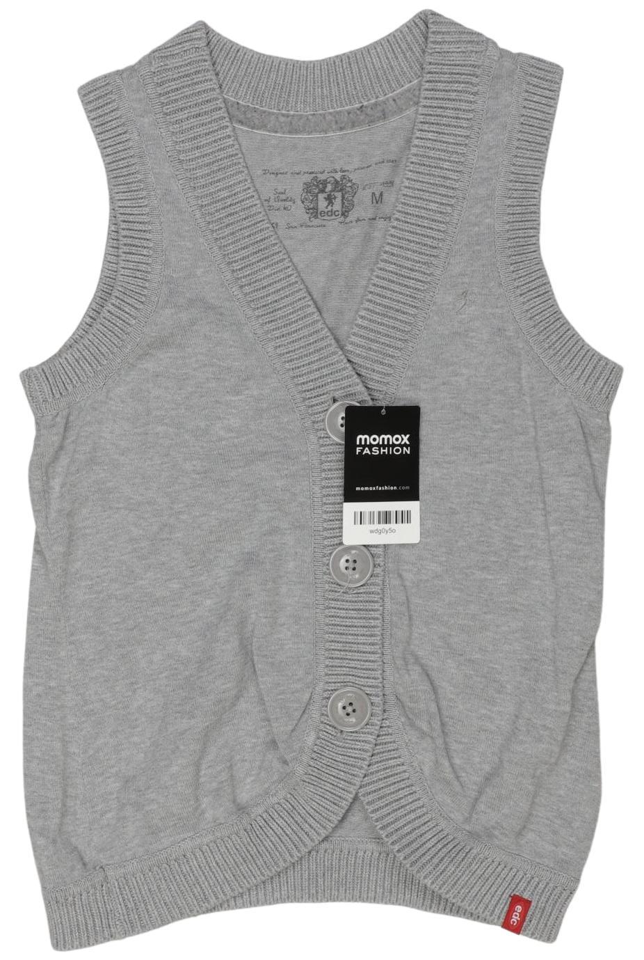 

edc by Esprit Damen Weste, grau, Gr. 38