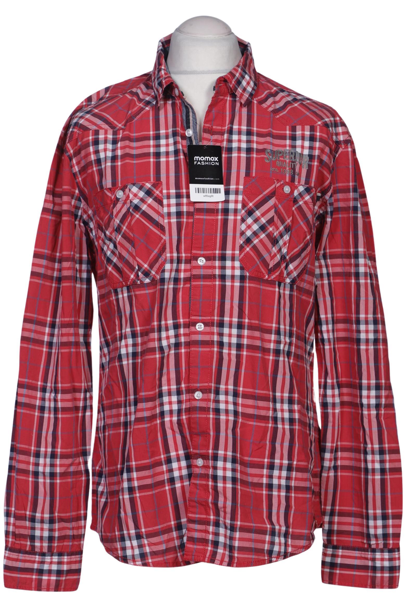 Thumbnail - edc by Esprit Herren Hemd, rot, Gr. 54