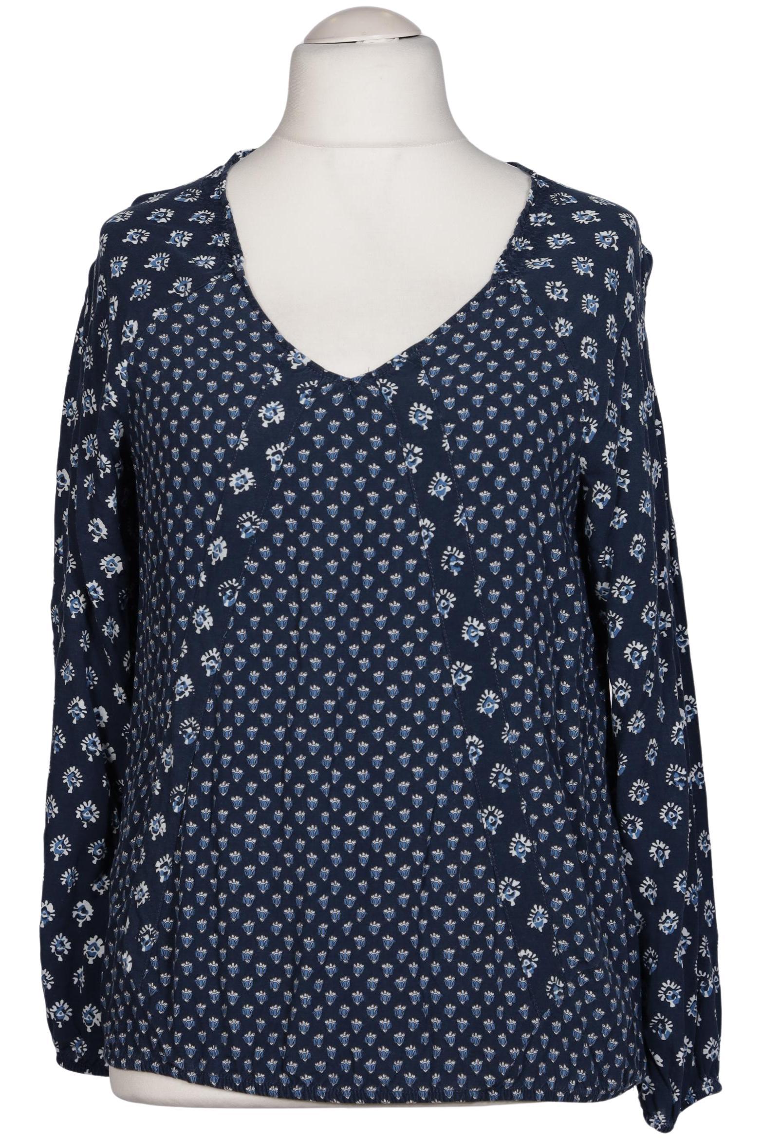 

edc by Esprit Damen Bluse, marineblau, Gr. 38