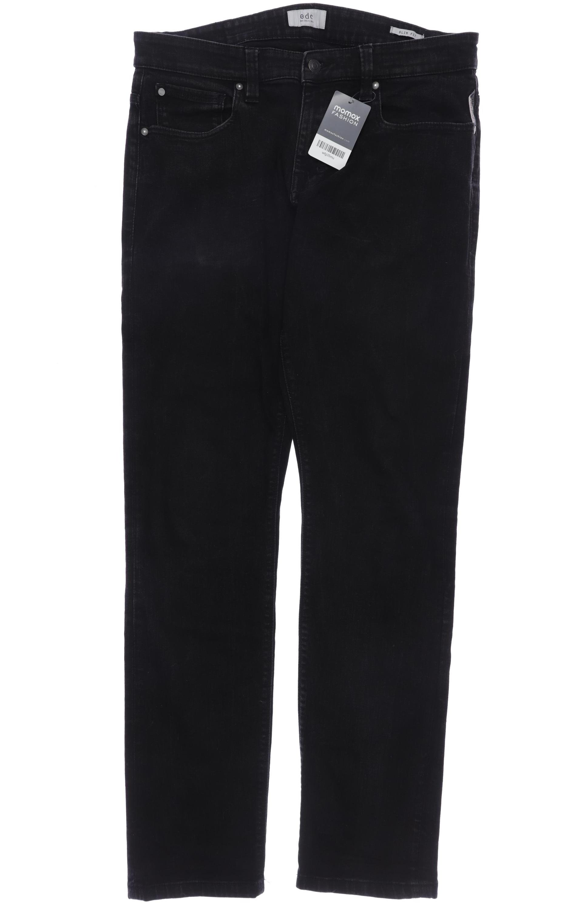 

edc by Esprit Herren Jeans, schwarz, Gr. 34