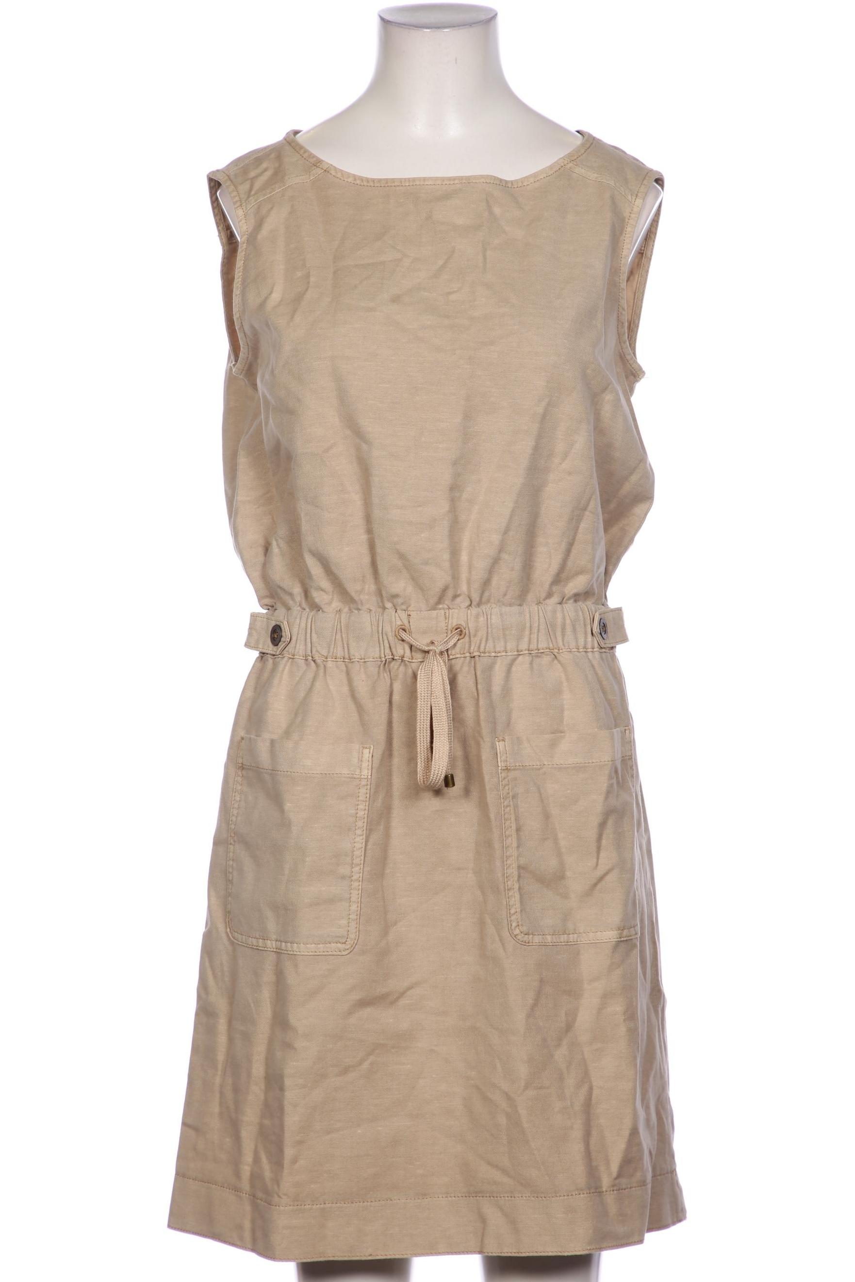 

edc by Esprit Damen Kleid, beige, Gr. 34