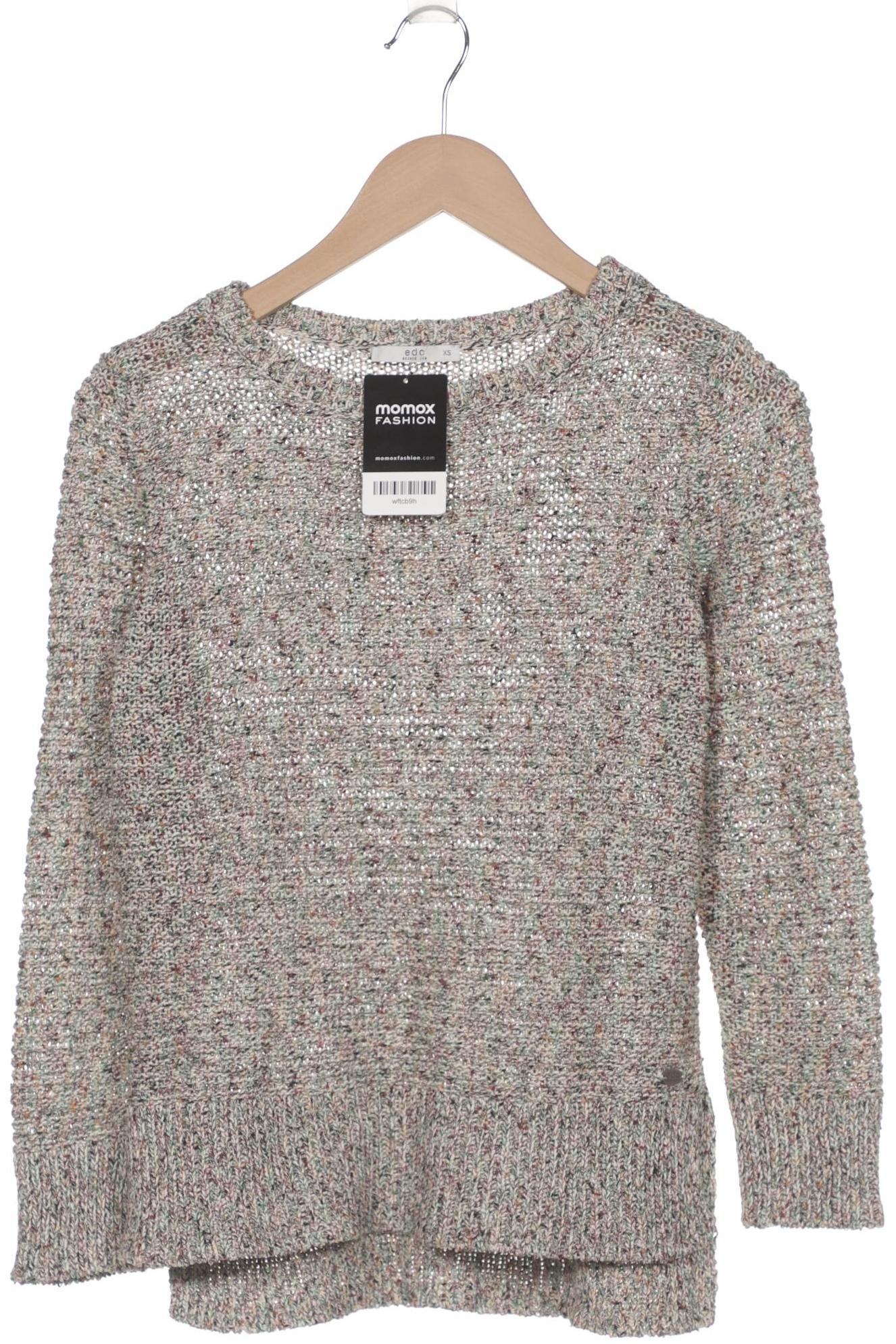

edc by Esprit Damen Pullover, mehrfarbig, Gr. 34