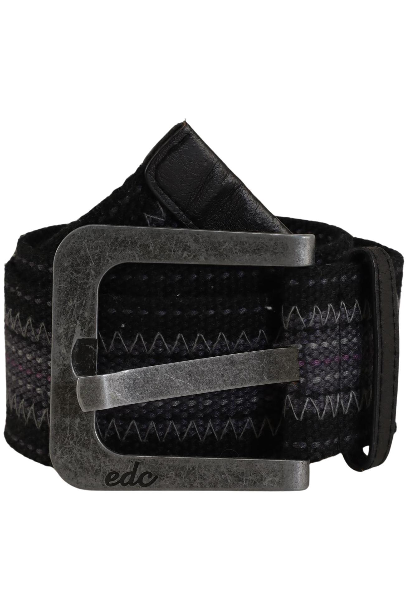 

edc by Esprit Damen Gürtel, schwarz, Gr. 80