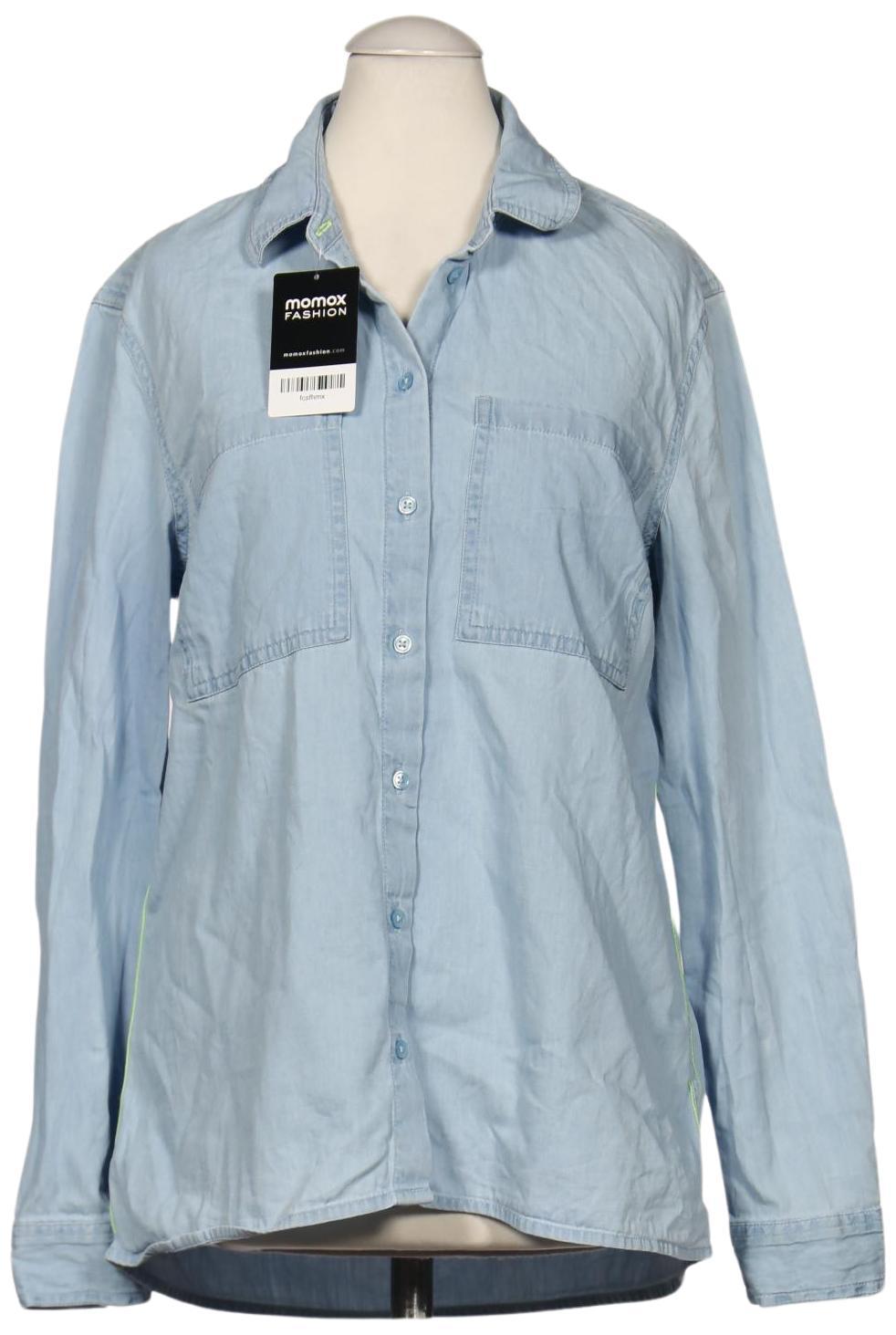 

edc by Esprit Damen Bluse, hellblau, Gr. 36