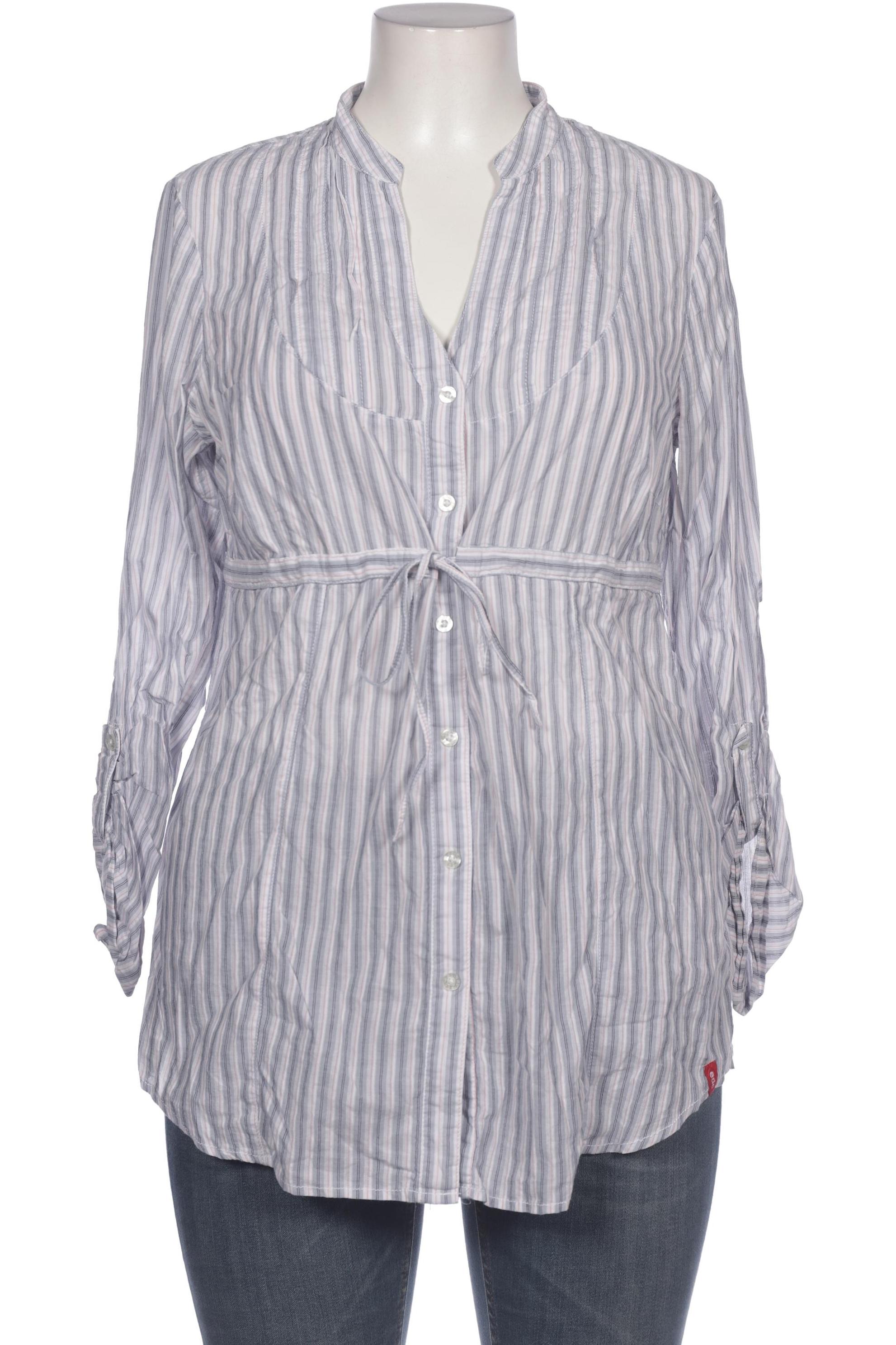 

edc by Esprit Damen Bluse, hellblau, Gr. 46