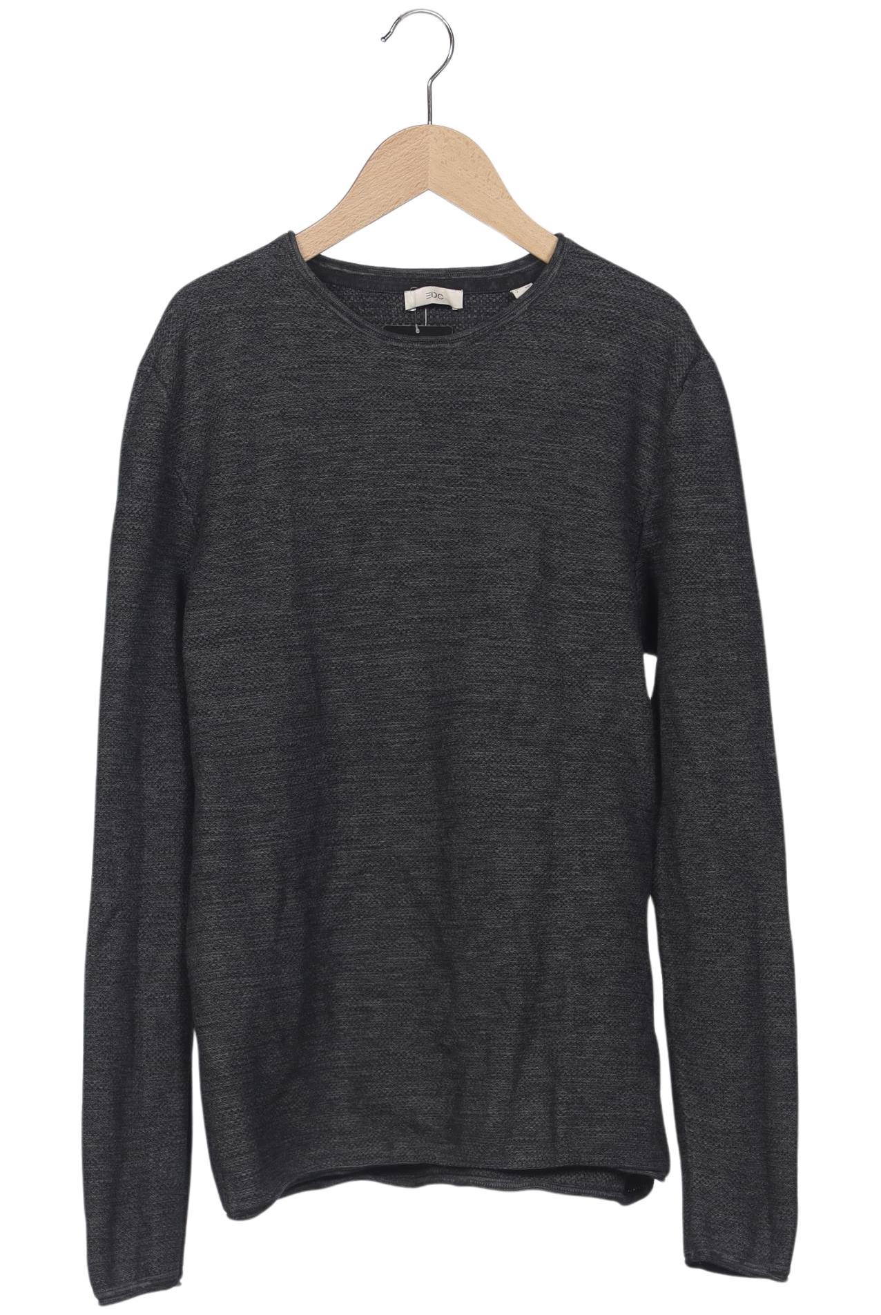 

edc by Esprit Herren Pullover, grau, Gr. 54