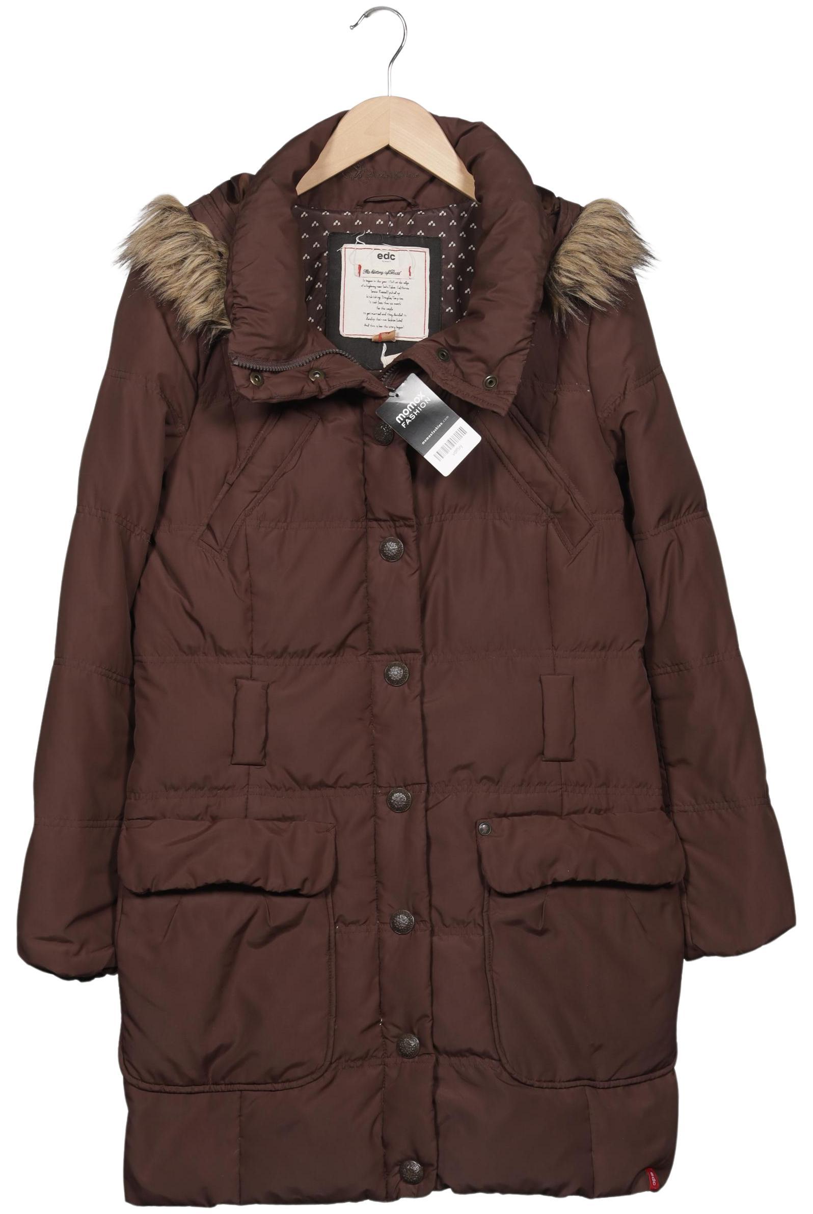 

edc by Esprit Damen Jacke, braun, Gr. 42
