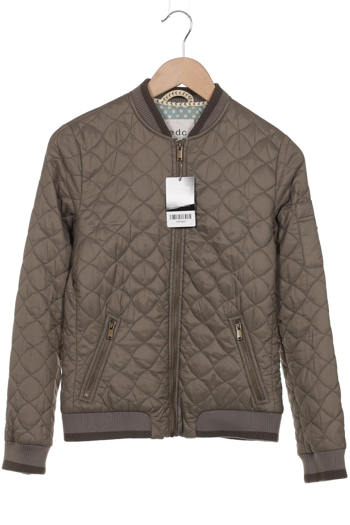 

edc by Esprit Damen Jacke, grün, Gr. 34