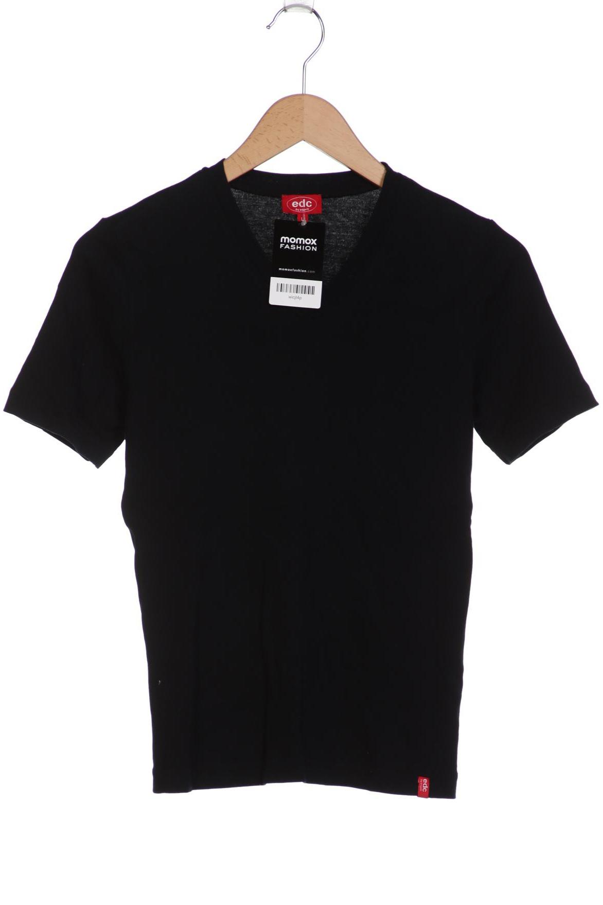 

edc by Esprit Damen T-Shirt, schwarz, Gr. 42