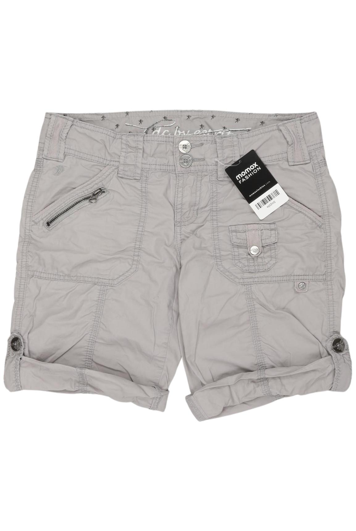 

edc by Esprit Damen Shorts, grau, Gr. 32