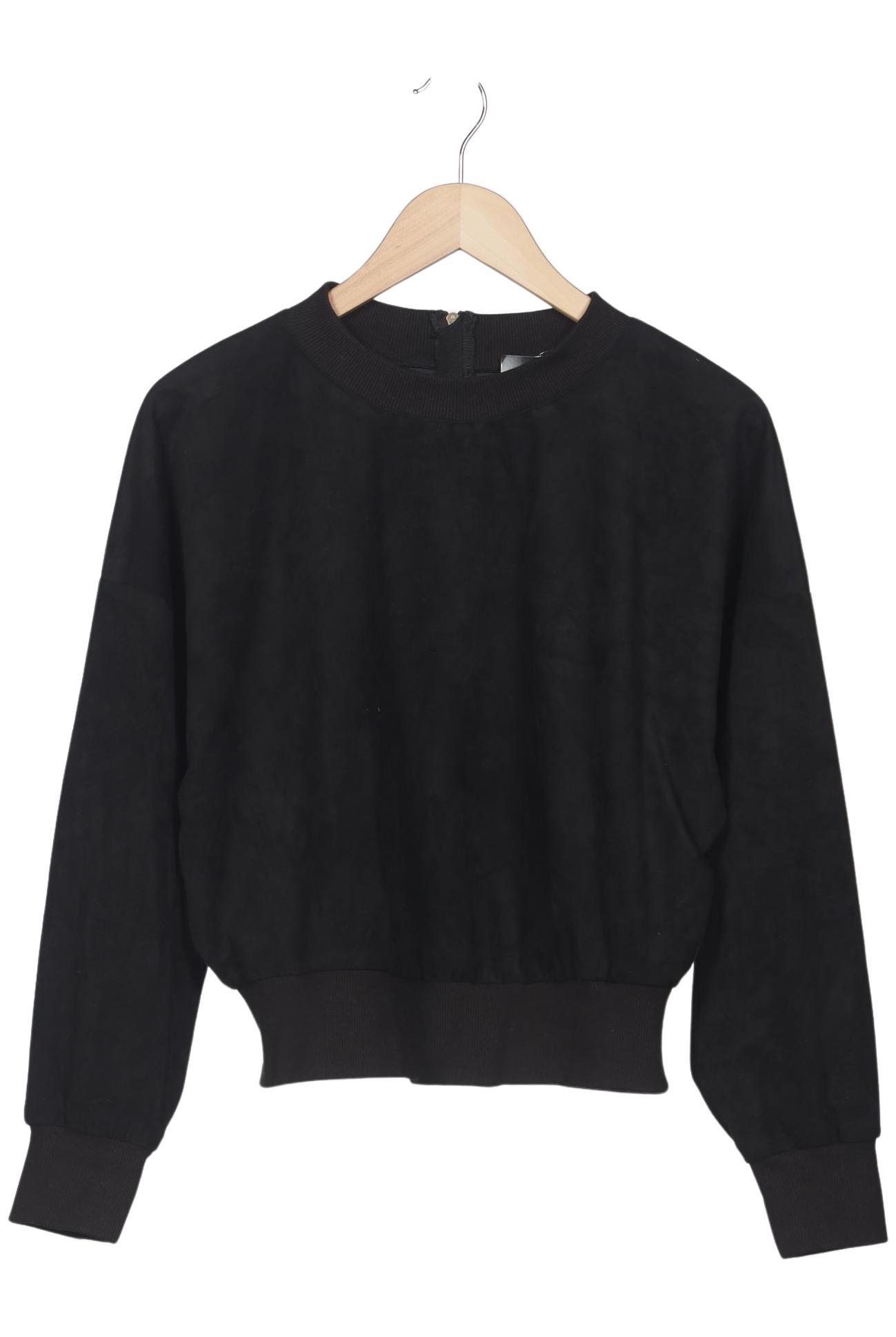 

edc by Esprit Damen Sweatshirt, schwarz, Gr. 36