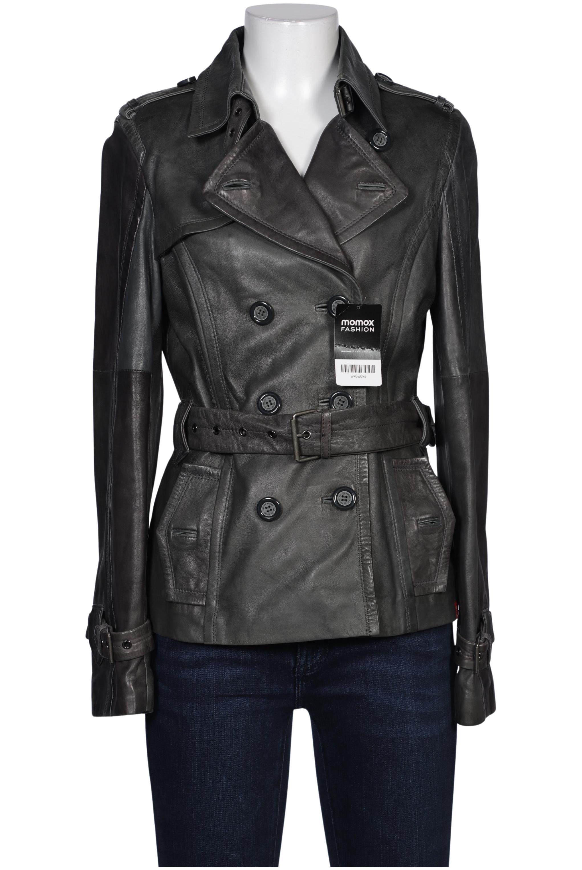 

edc by Esprit Damen Jacke, grau, Gr. 40