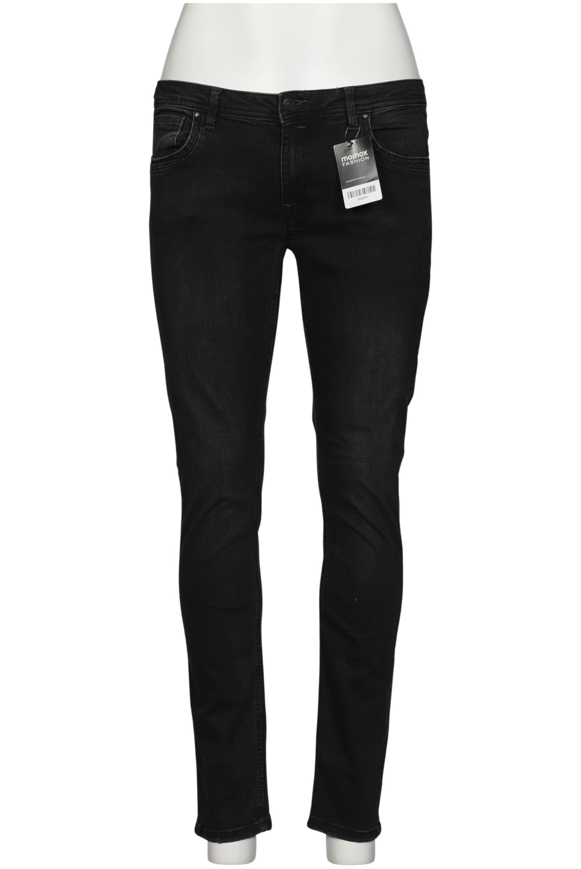 

edc by Esprit Damen Jeans, schwarz, Gr. 33