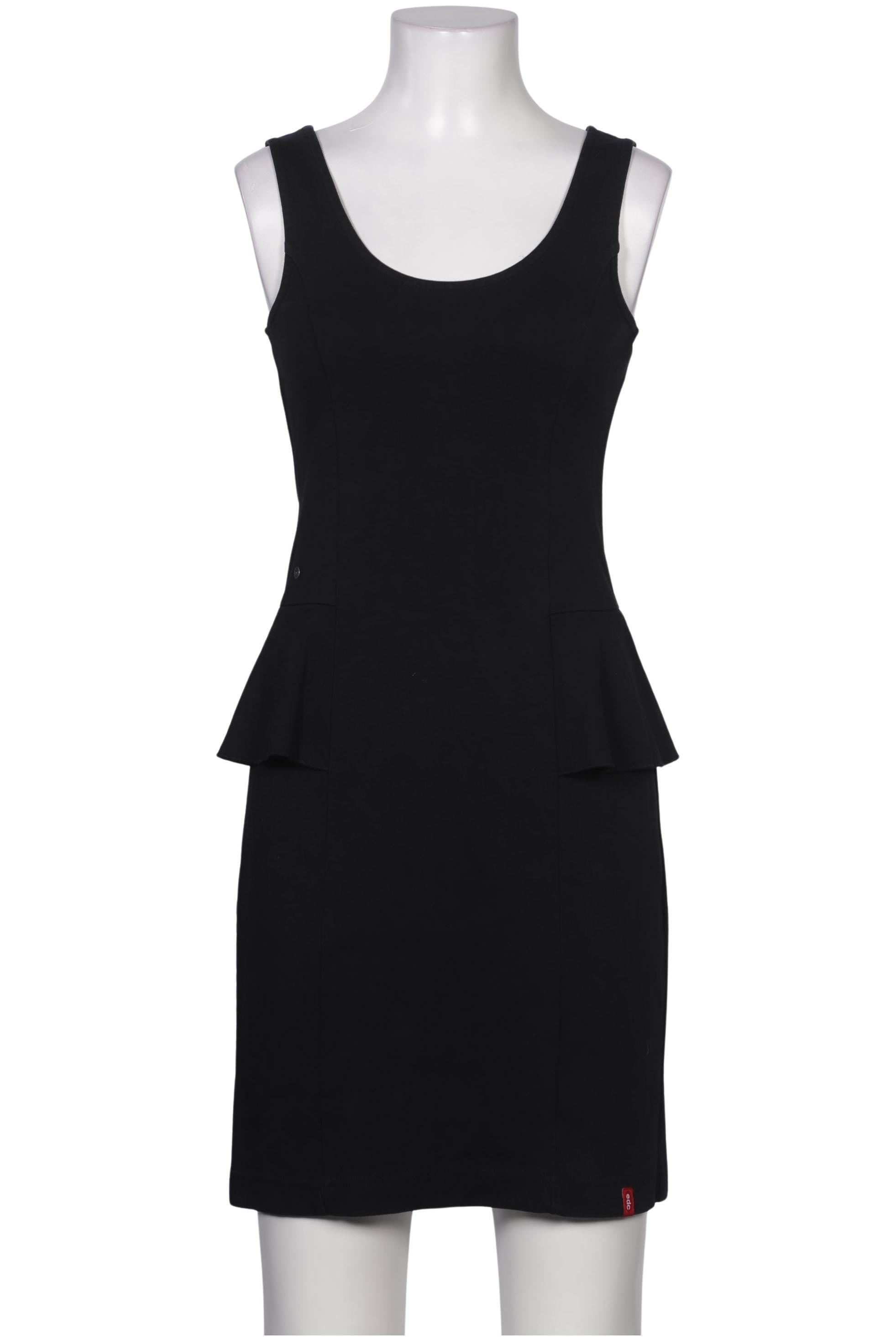 

edc by Esprit Damen Kleid, schwarz, Gr. 36