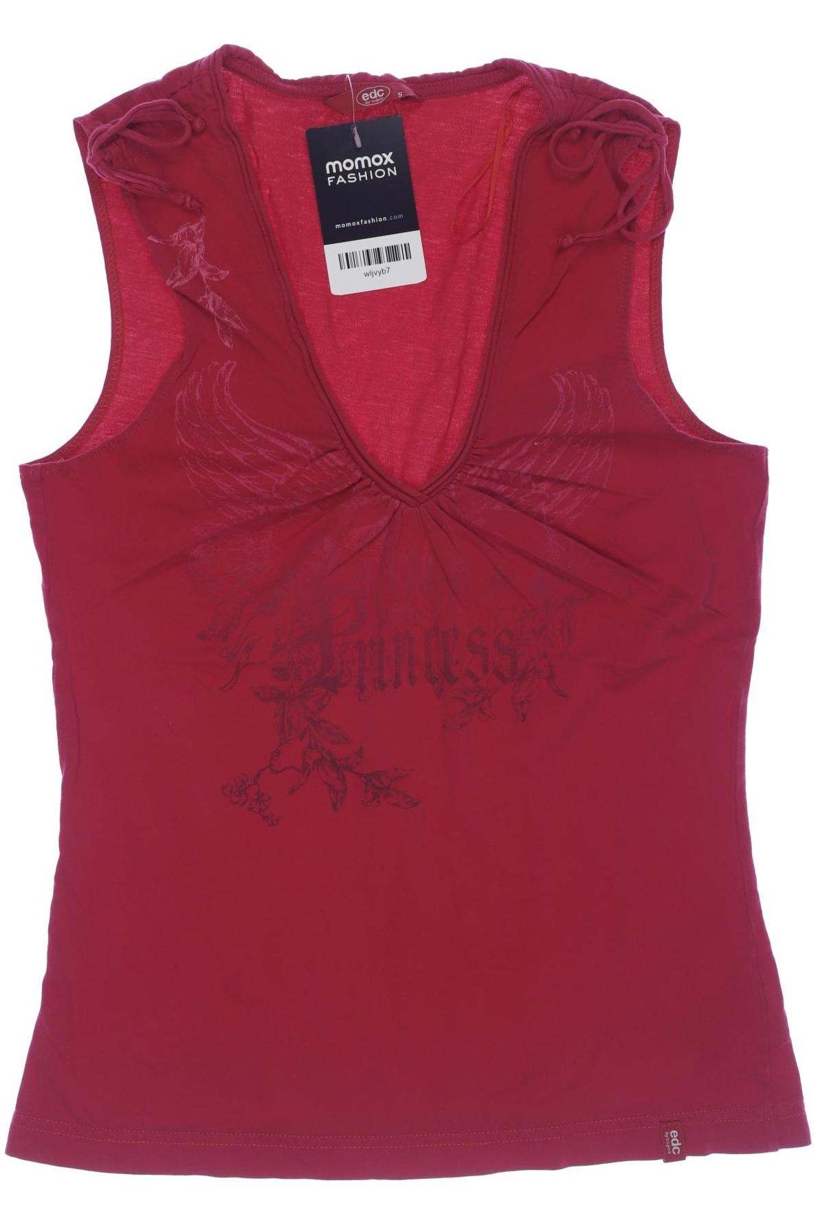 

edc by Esprit Damen Top, rot, Gr. 36