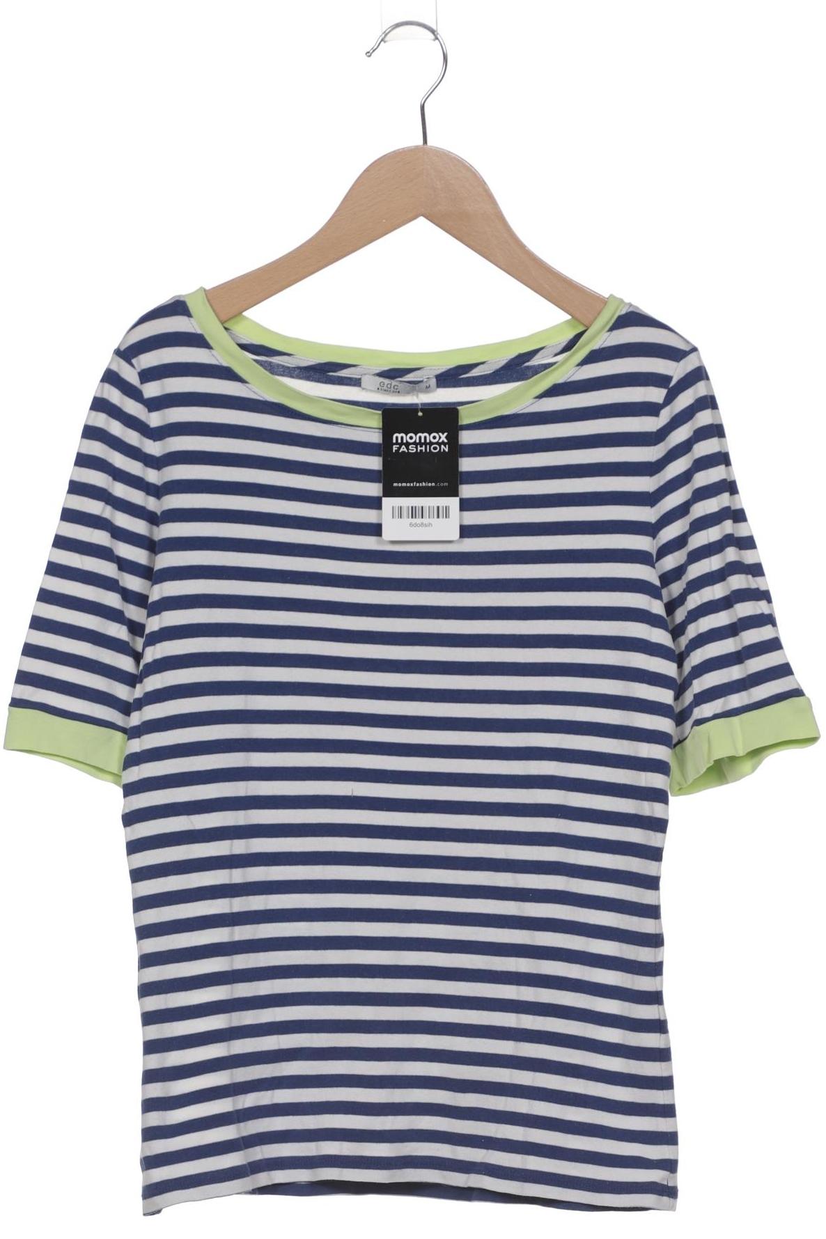 

edc by Esprit Damen T-Shirt, marineblau, Gr. 38
