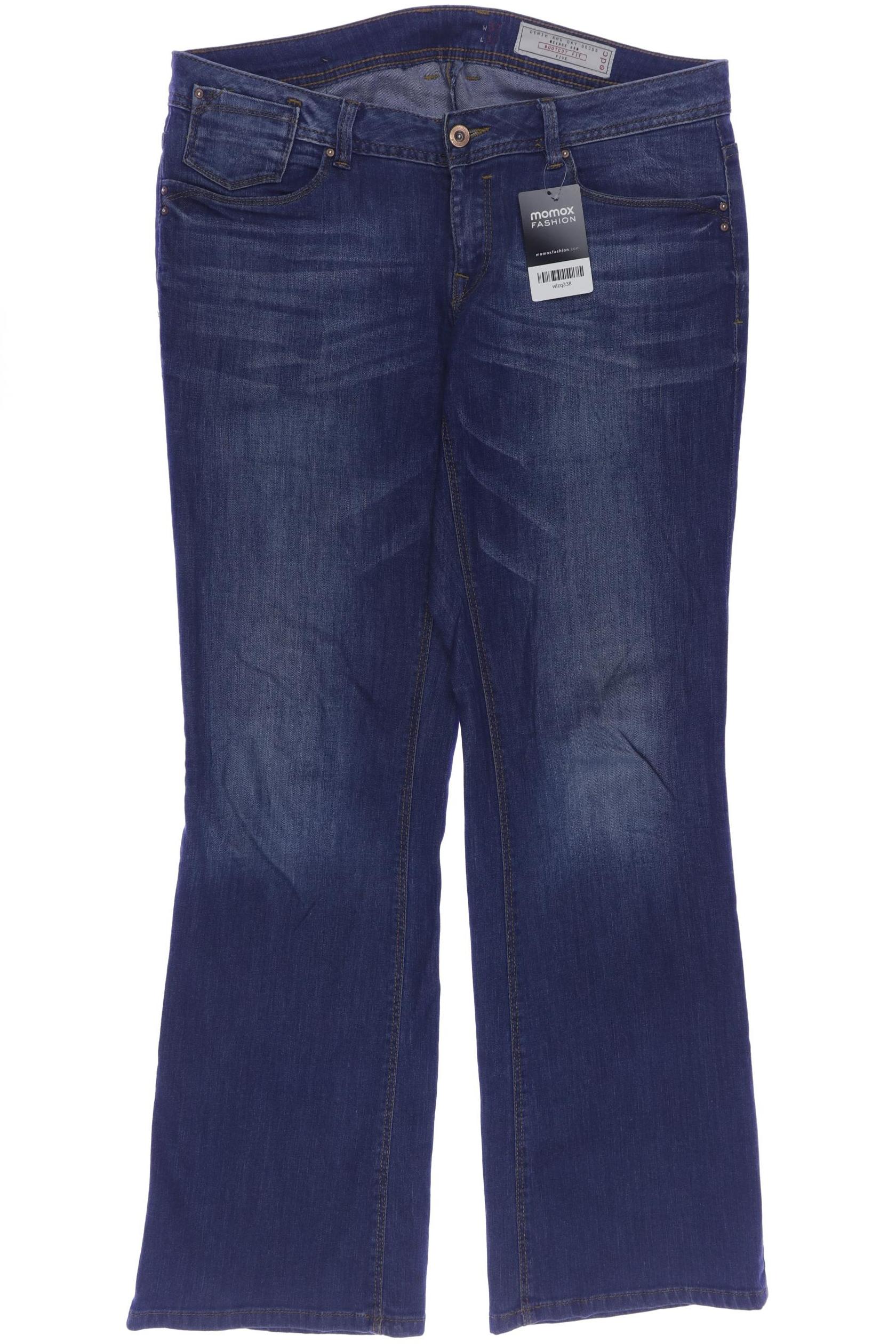 

edc by Esprit Damen Jeans, blau, Gr. 32