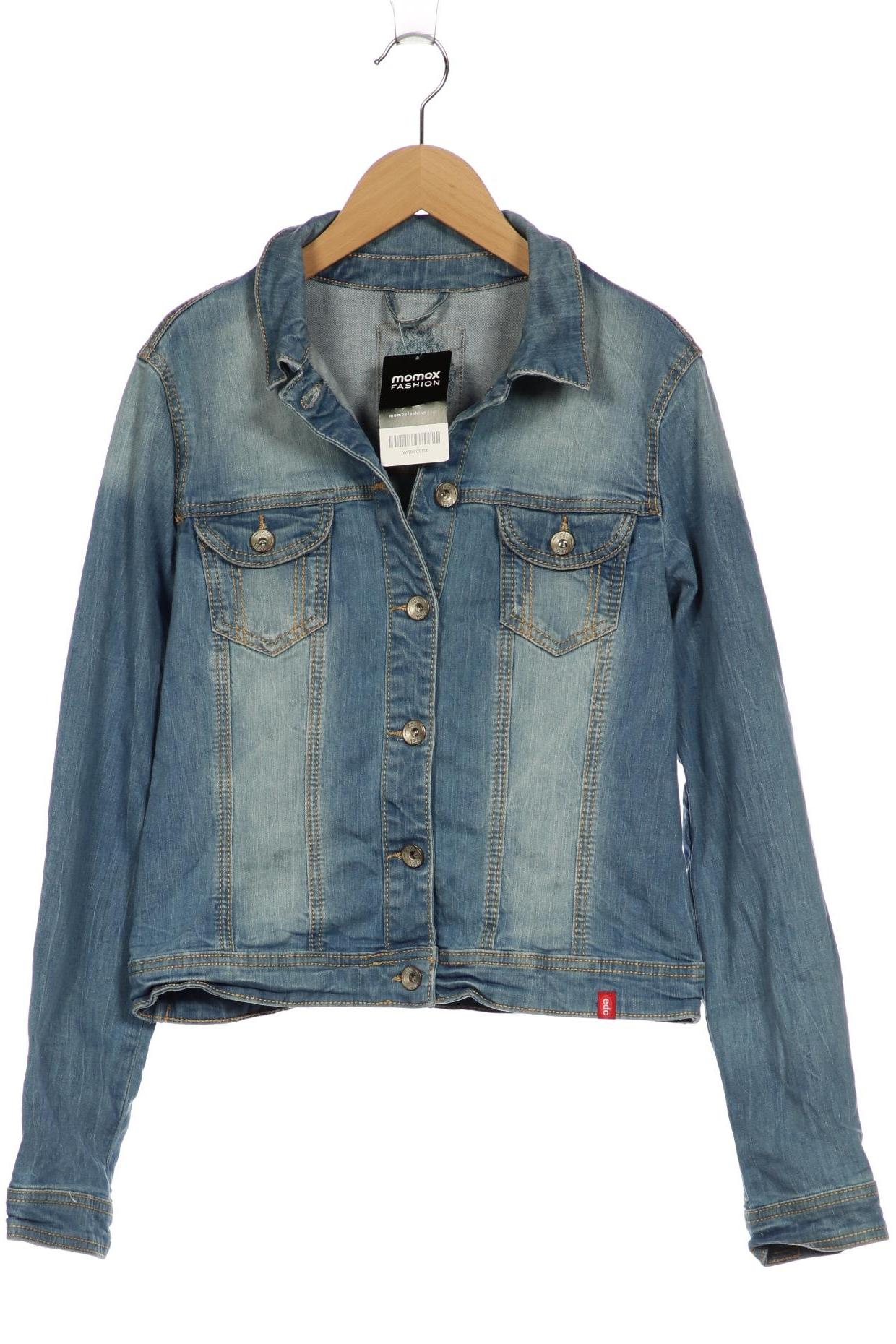 

edc by Esprit Damen Jacke, blau, Gr. 42