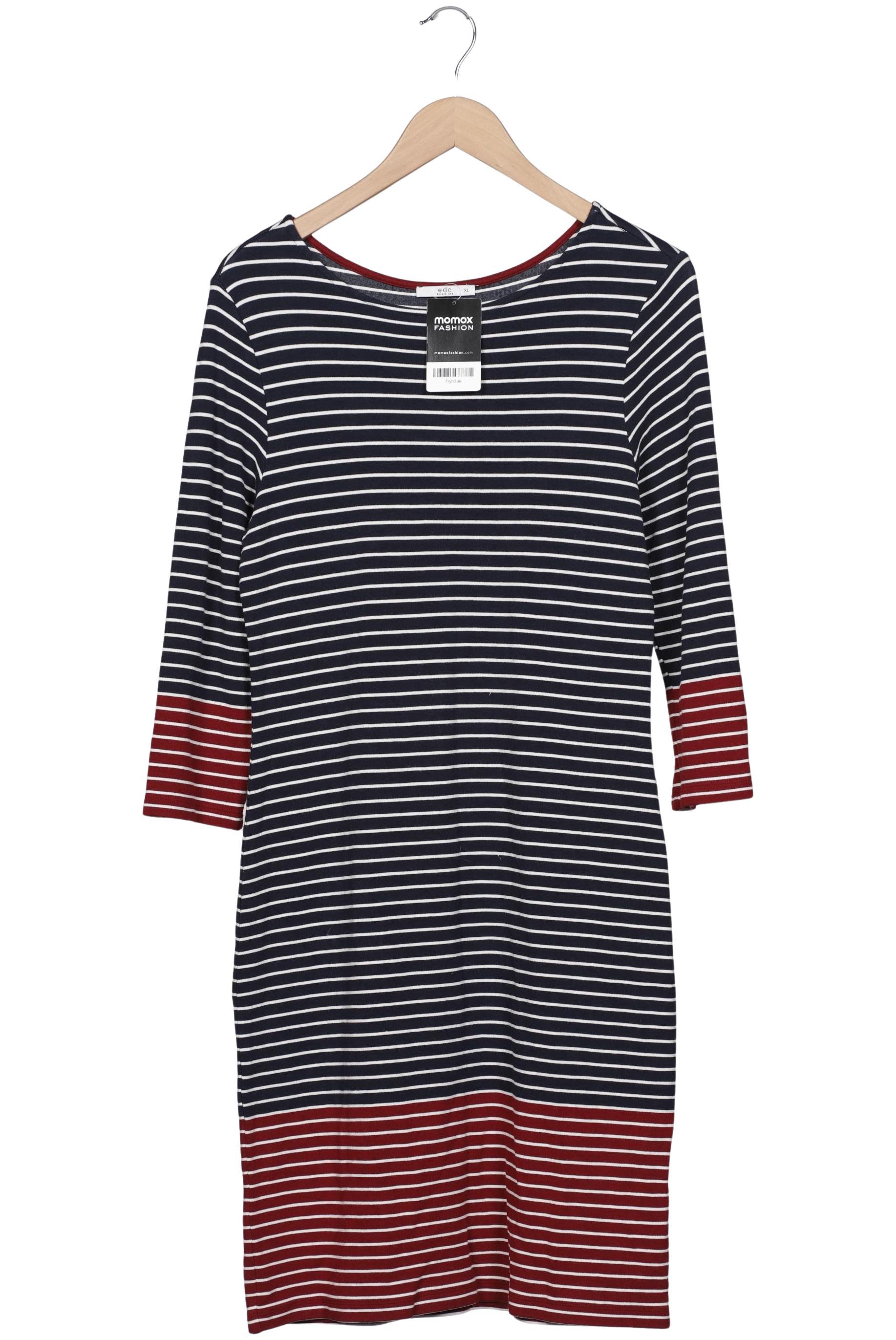 

edc by Esprit Damen Kleid, marineblau, Gr. 44