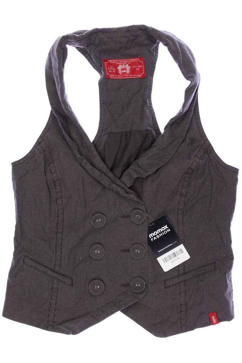 

edc by Esprit Damen Weste, braun, Gr. 38