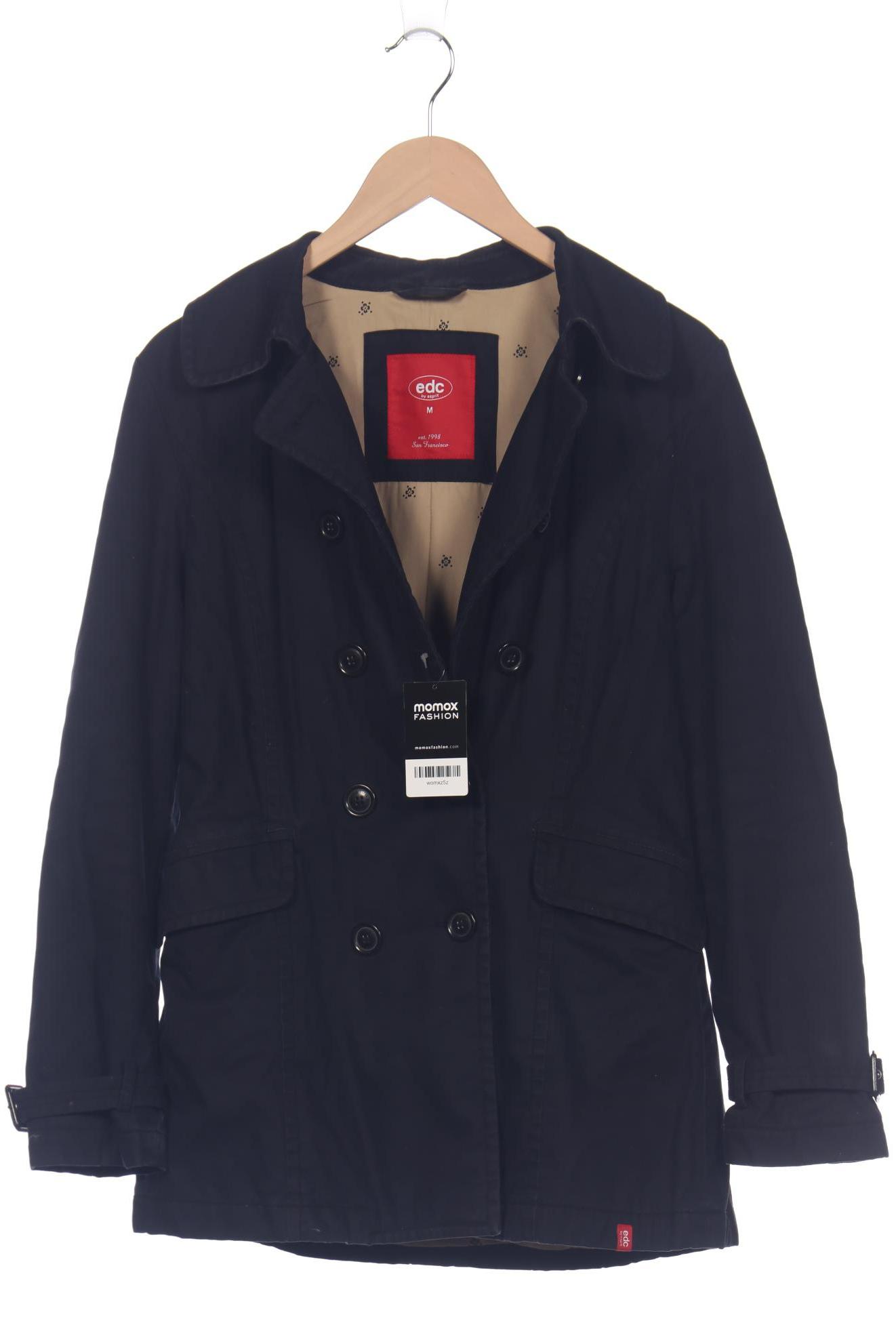 

edc by Esprit Damen Mantel, marineblau, Gr. 38