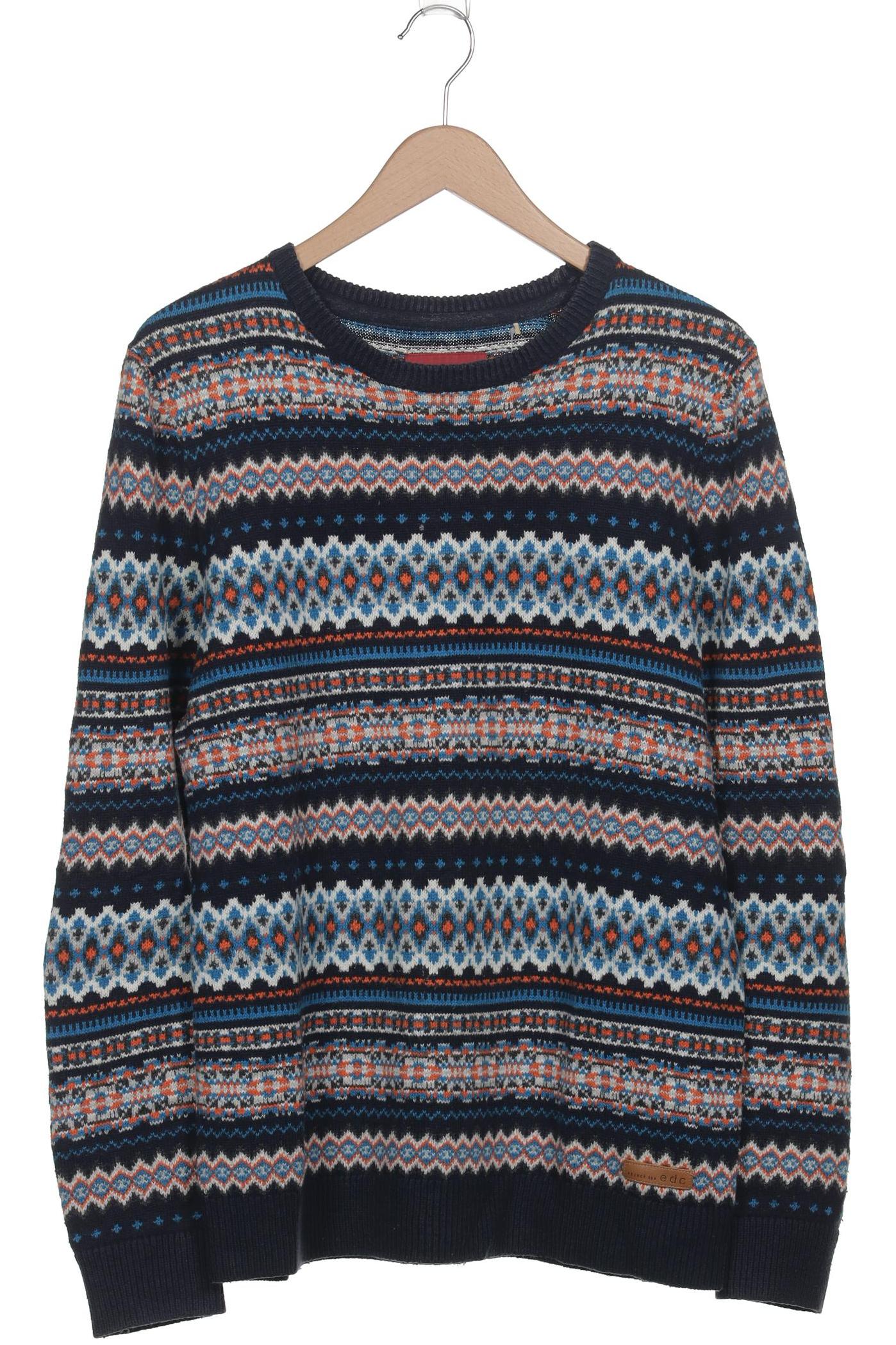 

edc by Esprit Herren Pullover, marineblau, Gr. 52