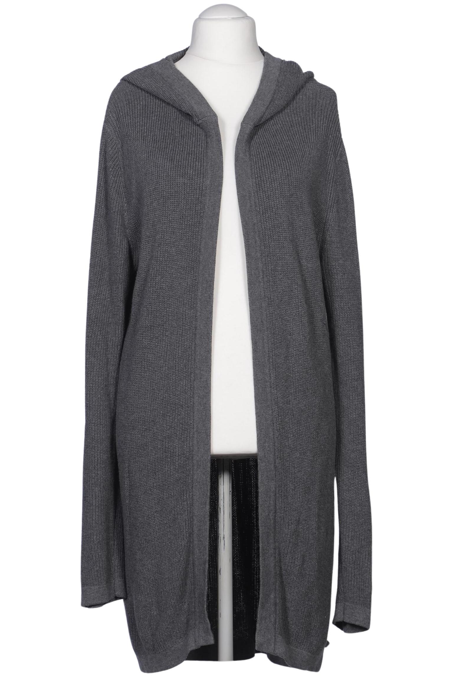 

edc by Esprit Damen Strickjacke, grau, Gr. 42