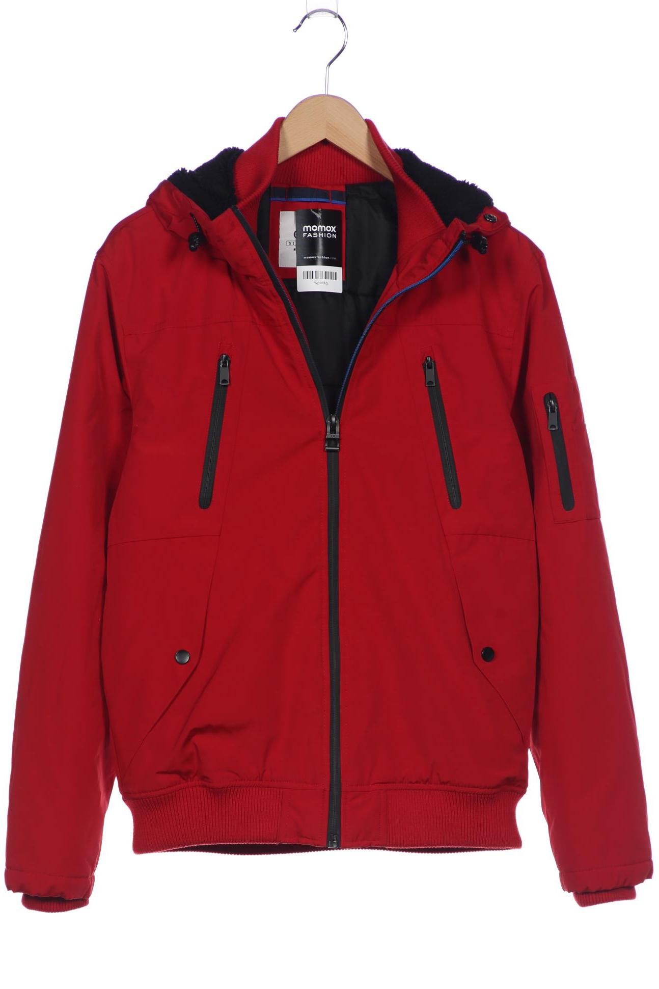 

edc by Esprit Herren Jacke, rot, Gr. 48