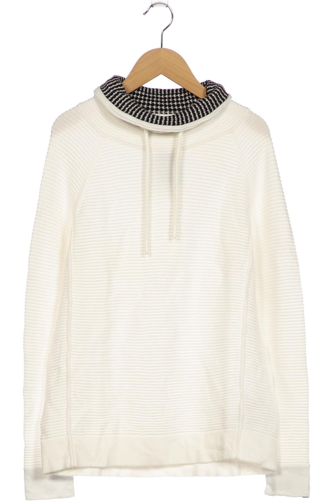 

edc by Esprit Damen Pullover, weiß, Gr. 36