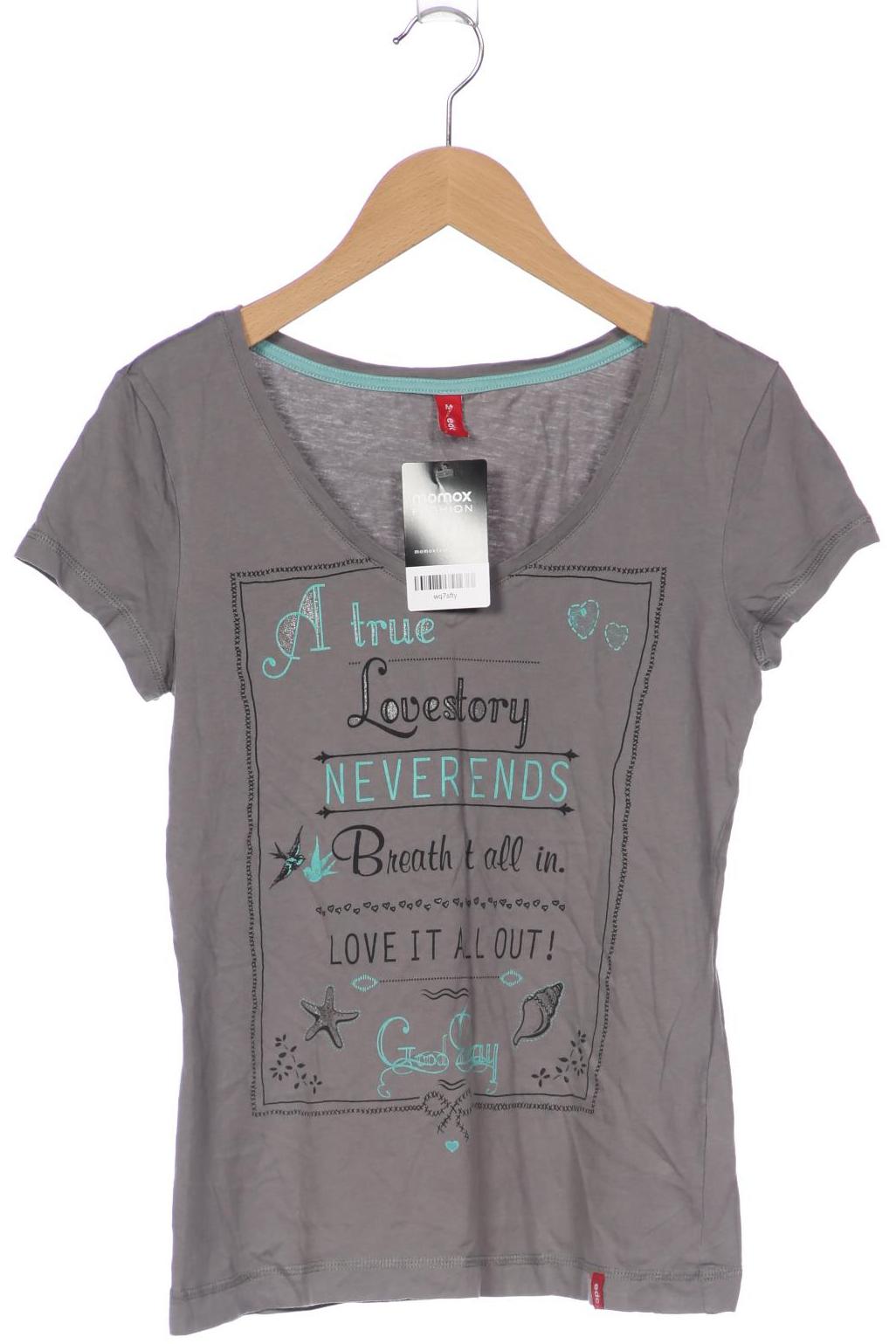 

edc by Esprit Damen T-Shirt, grau
