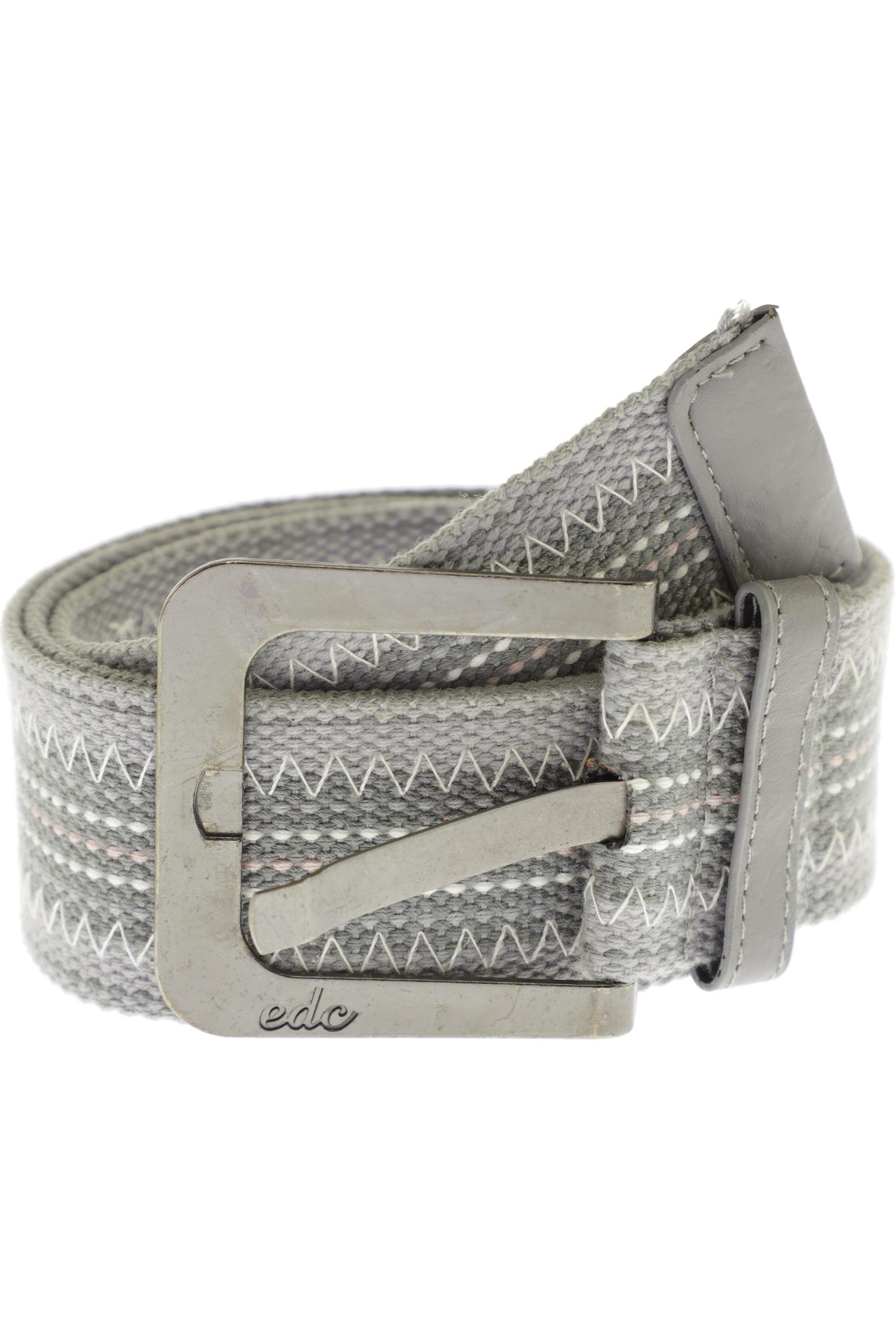 

edc by Esprit Damen Gürtel, grau, Gr. 85