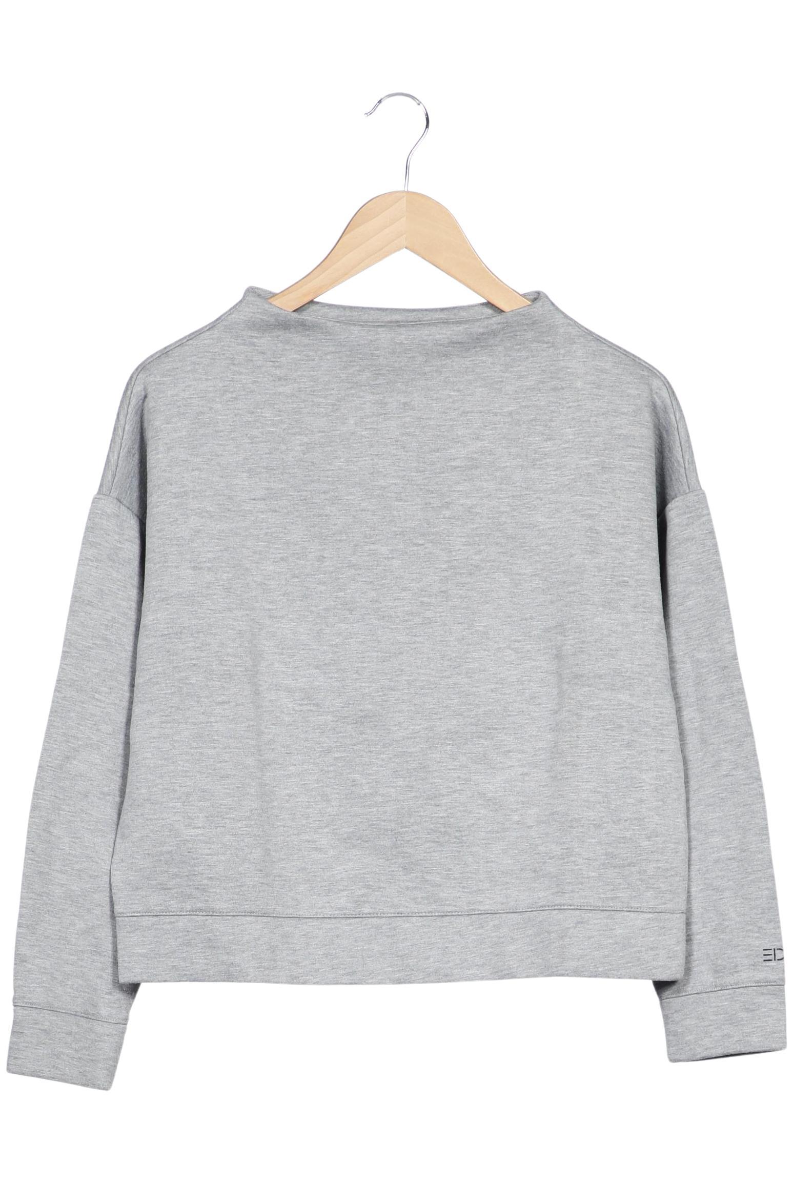 

edc by Esprit Damen Sweatshirt, grau, Gr. 36