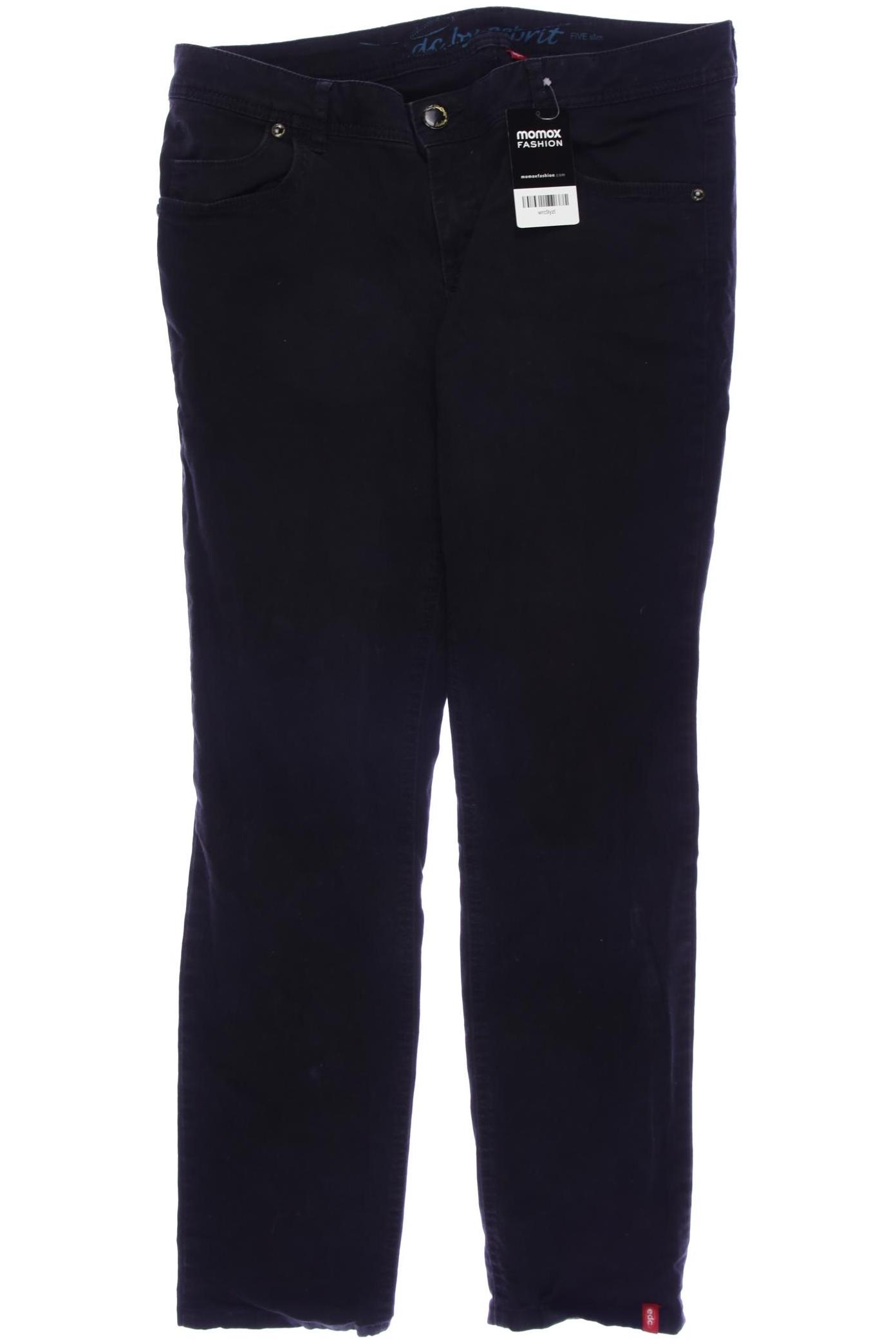 

edc by Esprit Damen Jeans, schwarz, Gr. 42