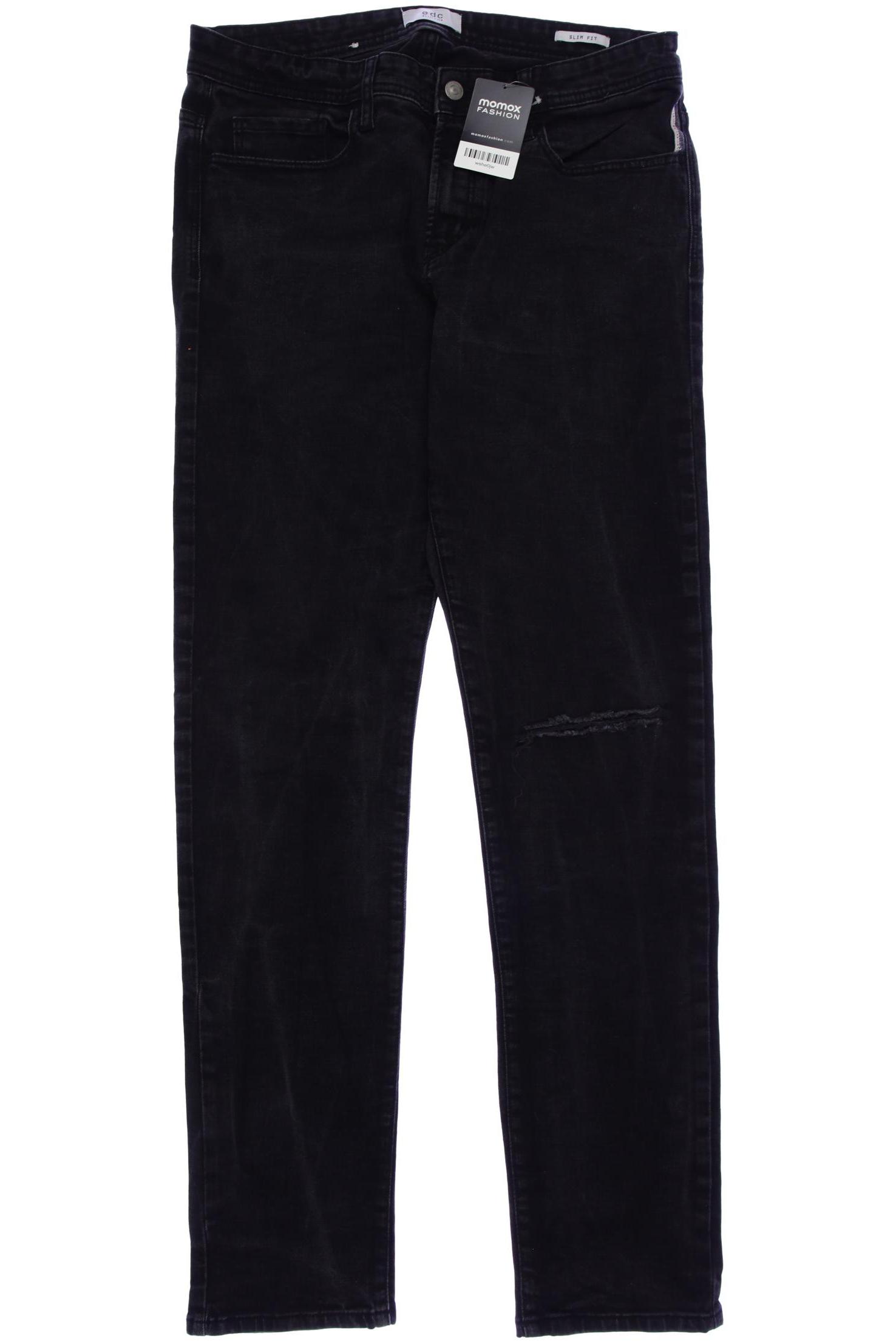 

edc by Esprit Herren Jeans, schwarz, Gr. 33