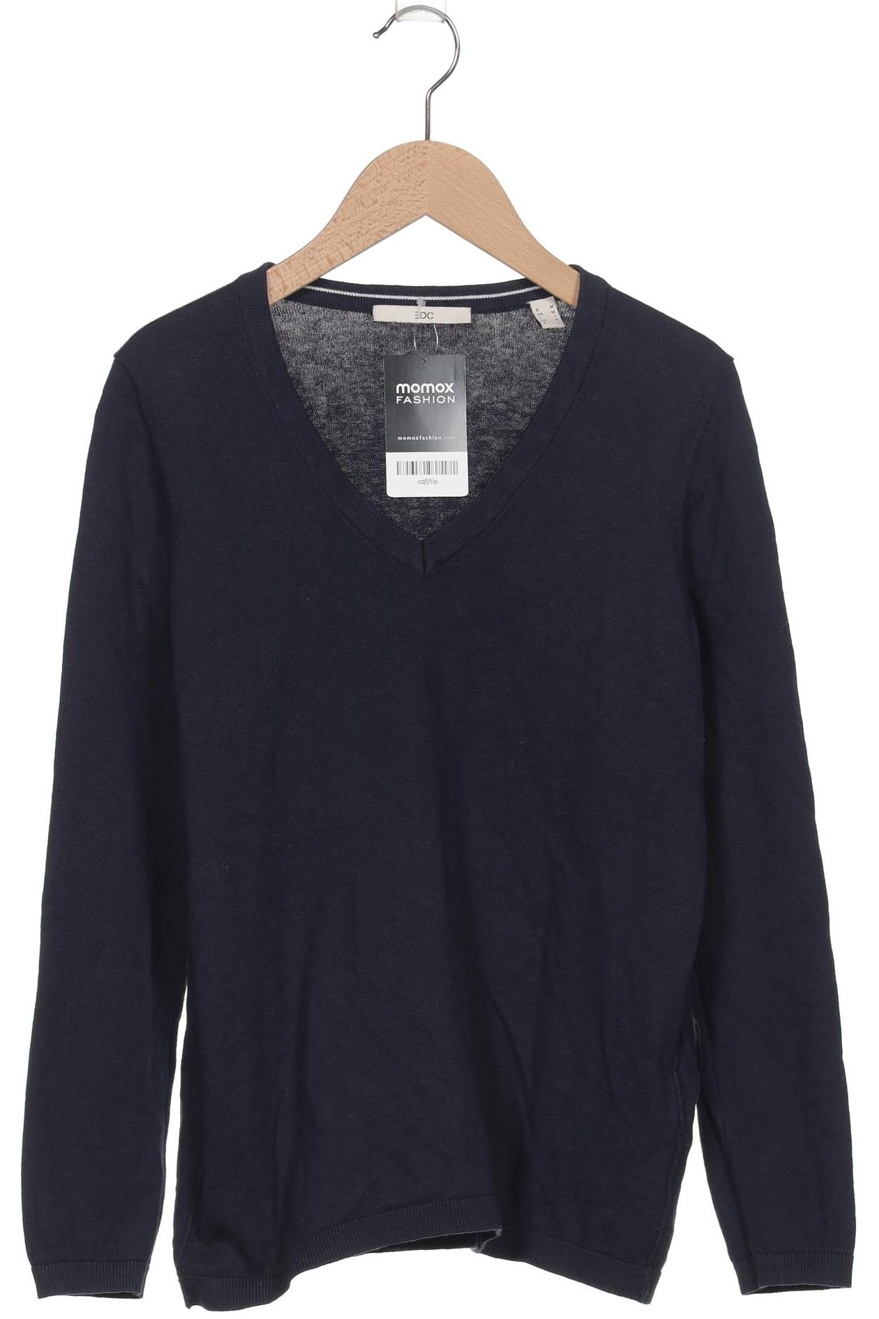 

edc by Esprit Damen Pullover, marineblau, Gr. 38