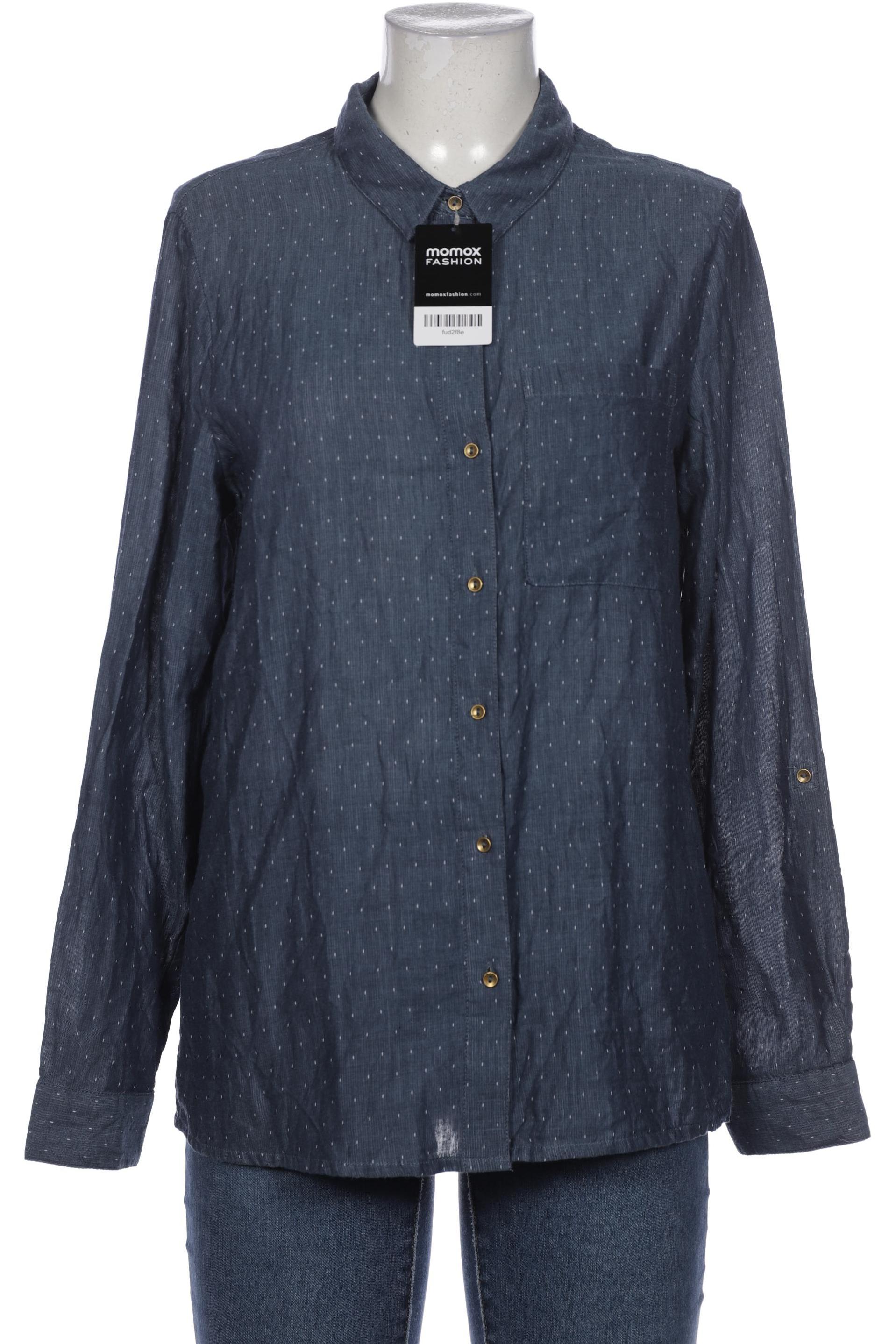 

edc by Esprit Damen Bluse, blau, Gr. 42