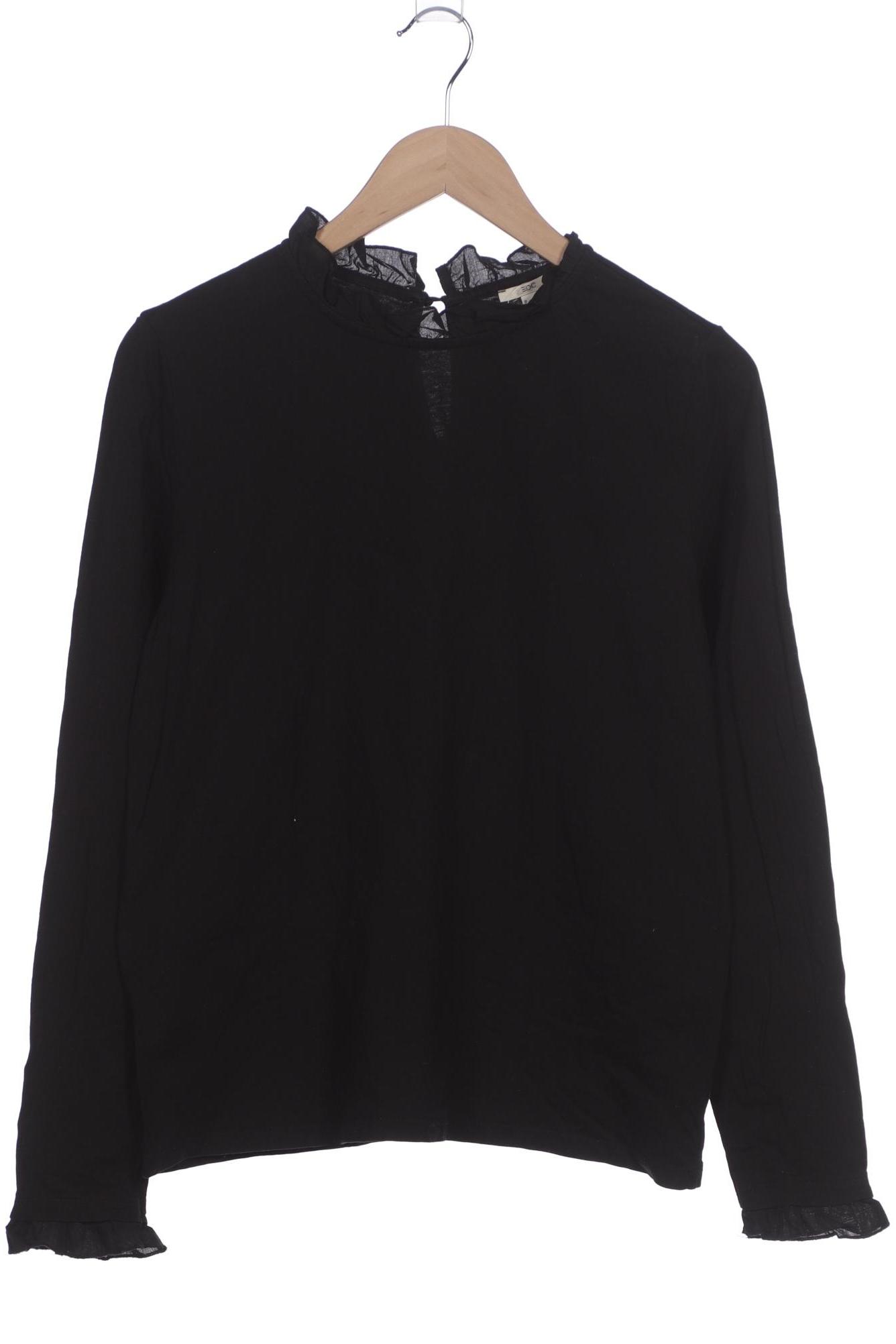 

edc by Esprit Damen Langarmshirt, schwarz, Gr. 42