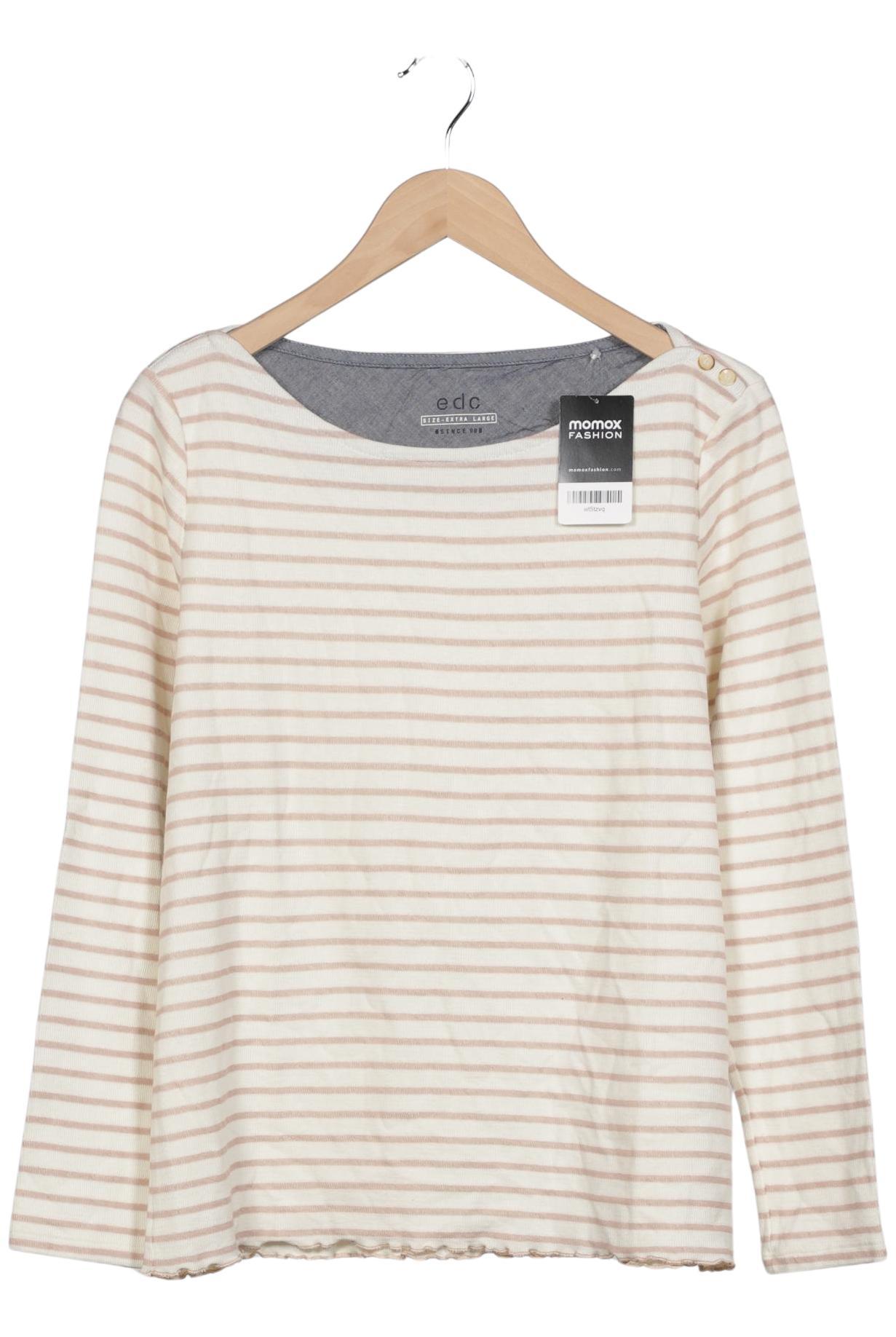 

edc by Esprit Damen Pullover, beige, Gr. 44
