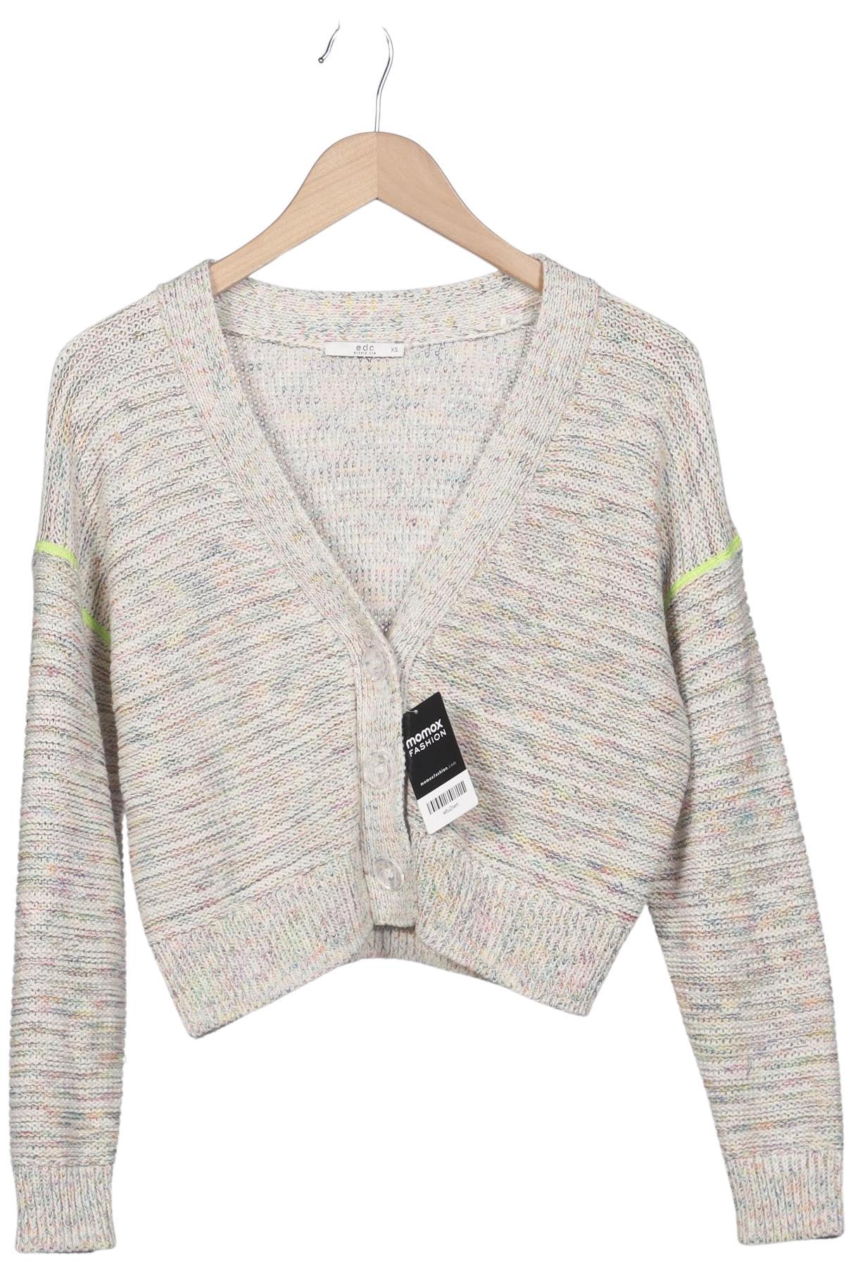 

edc by Esprit Damen Strickjacke, neon, Gr. 34