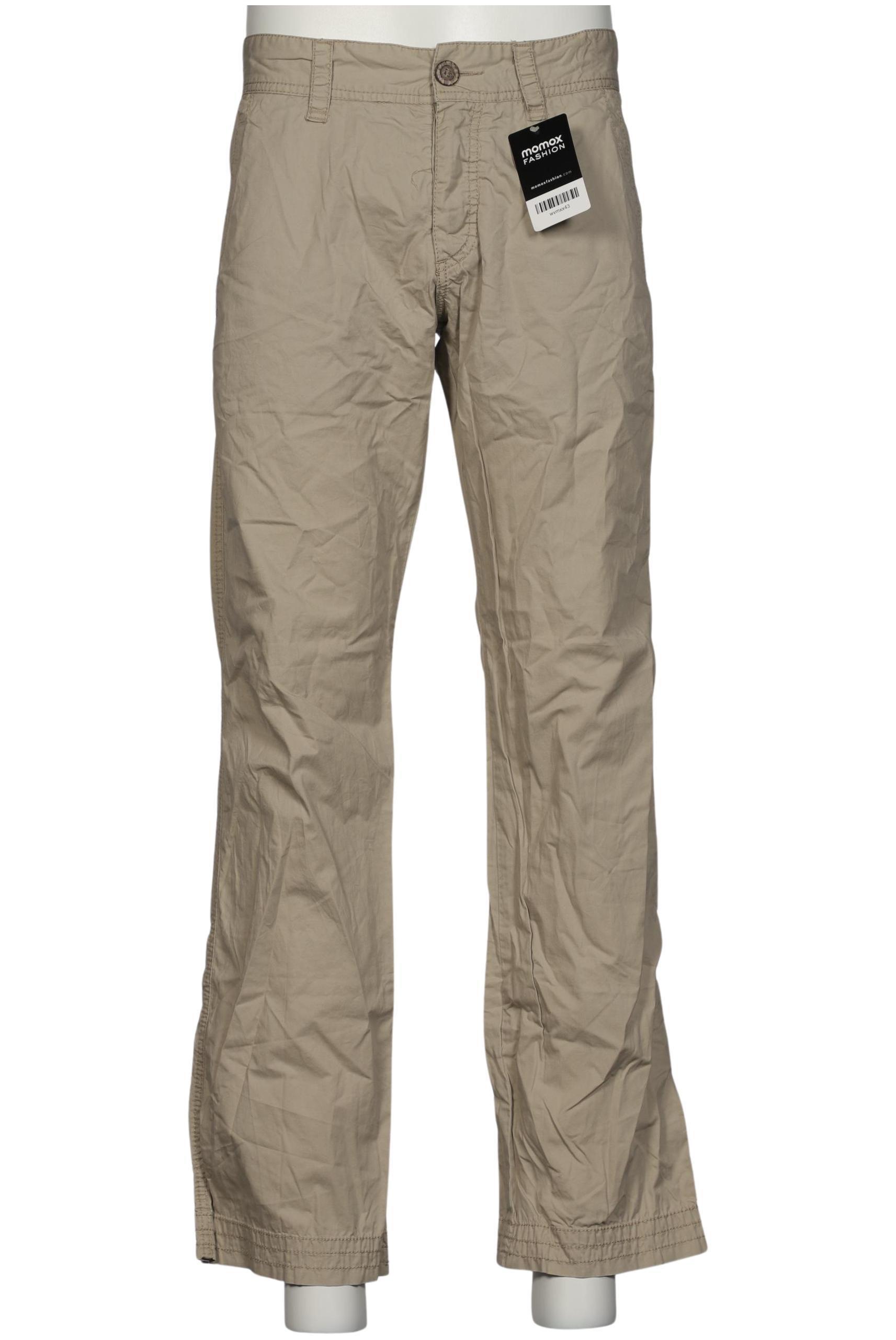 

edc by Esprit Herren Stoffhose, beige, Gr. 33