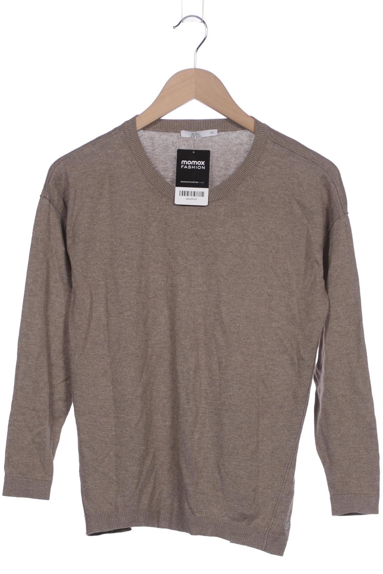 

edc by Esprit Damen Pullover, beige, Gr. 34